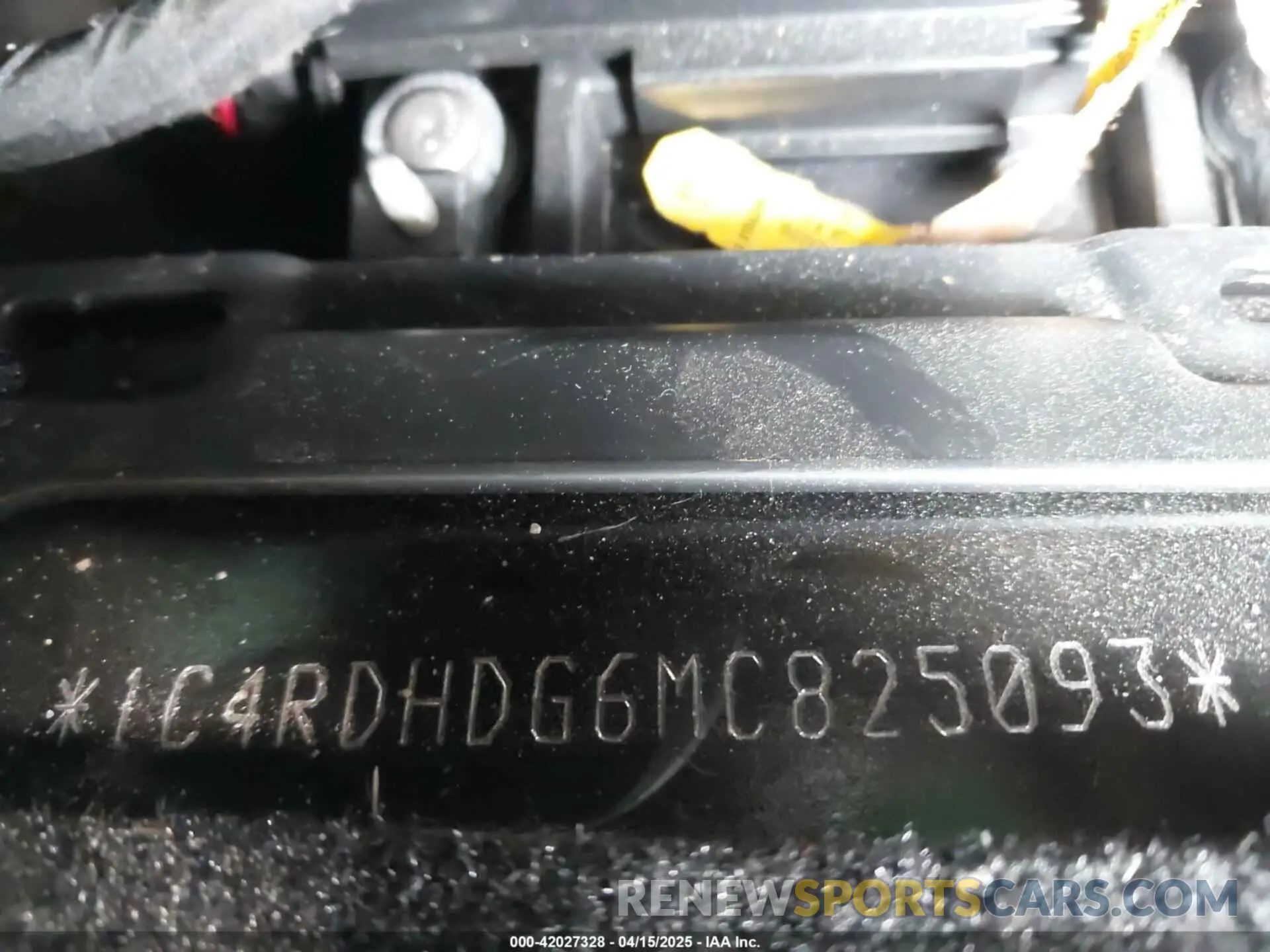 9 Фотография поврежденного автомобиля 1C4RDHDG6MC825093 DODGE DURANGO 2021