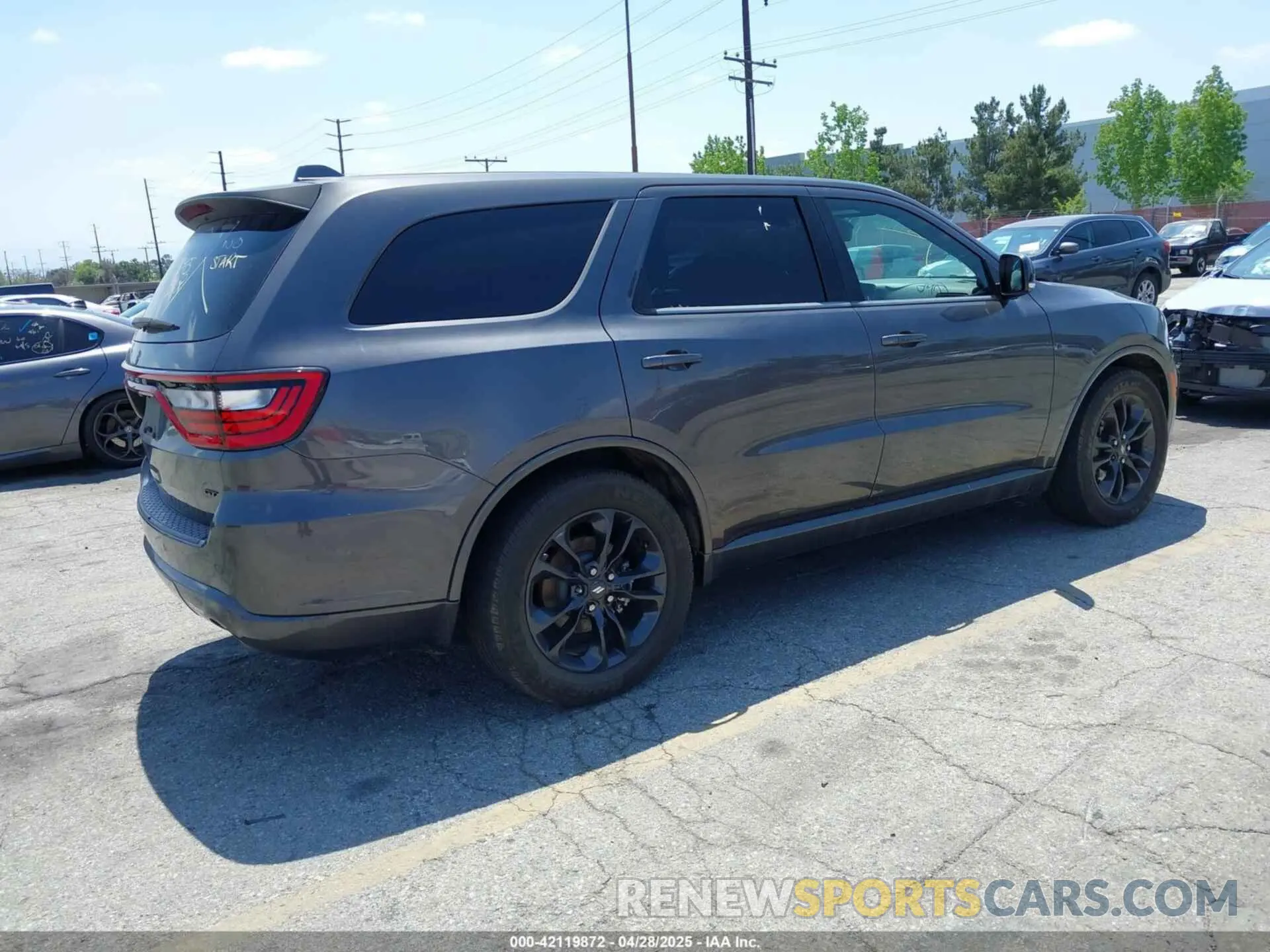 4 Фотография поврежденного автомобиля 1C4RDHDG7MC540807 DODGE DURANGO 2021