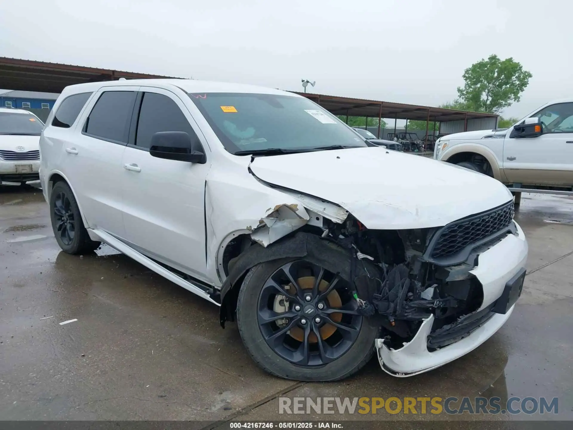 1 Фотография поврежденного автомобиля 1C4RDHDG7MC661322 DODGE DURANGO 2021