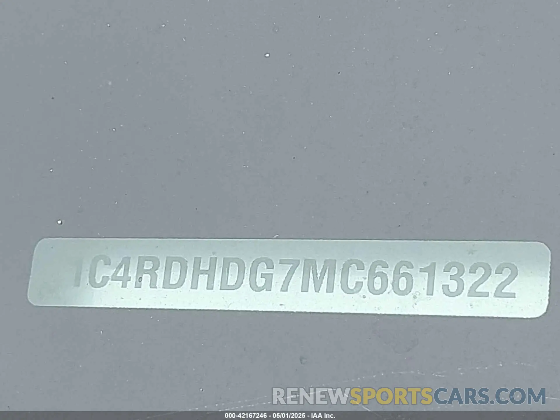 18 Фотография поврежденного автомобиля 1C4RDHDG7MC661322 DODGE DURANGO 2021