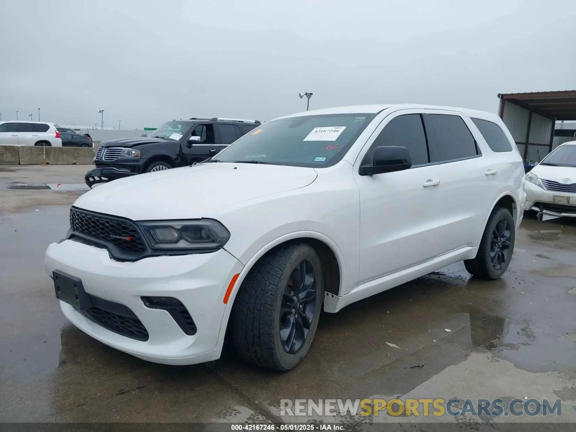 2 Фотография поврежденного автомобиля 1C4RDHDG7MC661322 DODGE DURANGO 2021