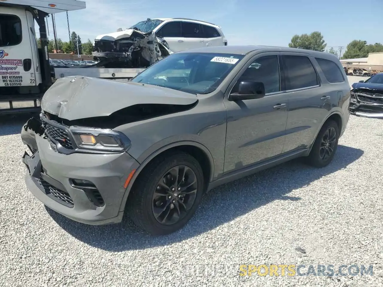 1 Фотография поврежденного автомобиля 1C4RDHDG8MC554375 DODGE DURANGO 2021