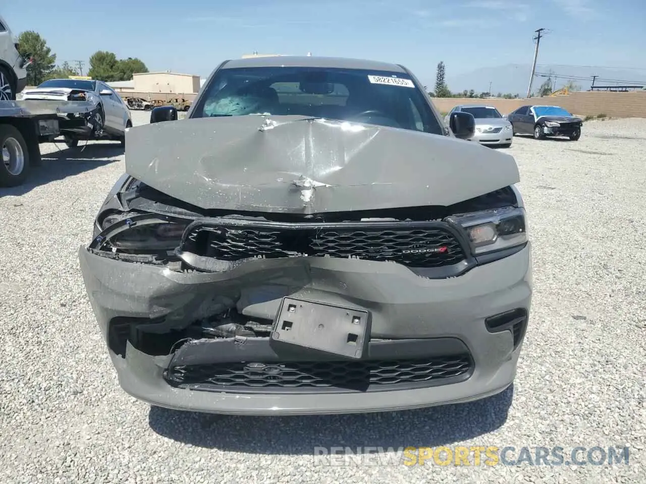 5 Фотография поврежденного автомобиля 1C4RDHDG8MC554375 DODGE DURANGO 2021