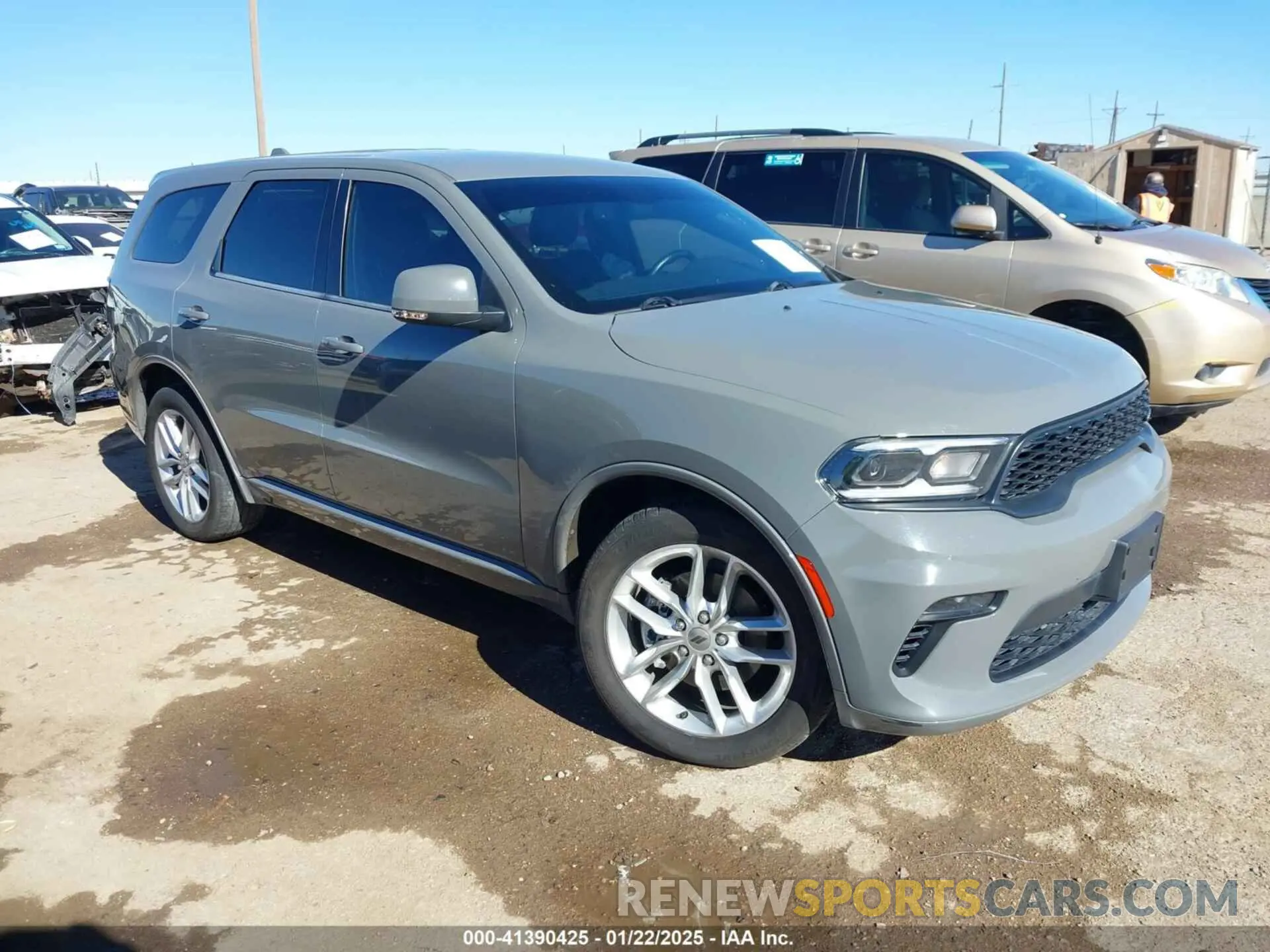 1 Фотография поврежденного автомобиля 1C4RDHDG8MC626806 DODGE DURANGO 2021