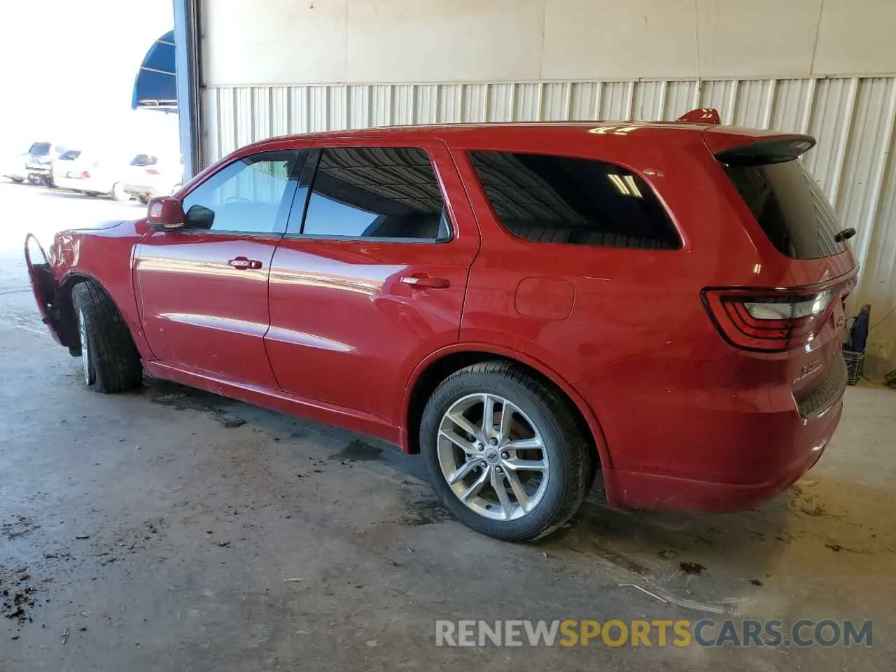 2 Photograph of a damaged car 1C4RDHDGXMC715762 DODGE DURANGO 2021
