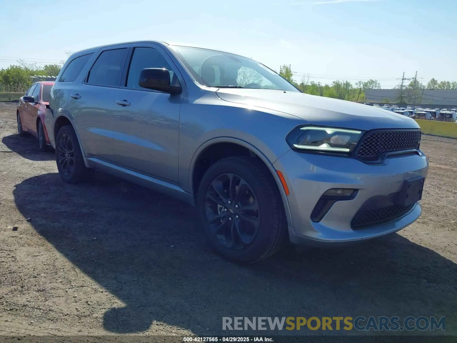 1 Photograph of a damaged car 1C4RDJAG0MC853595 DODGE DURANGO 2021
