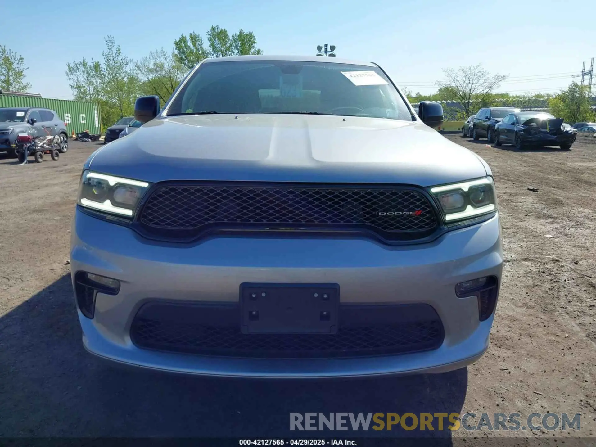 12 Photograph of a damaged car 1C4RDJAG0MC853595 DODGE DURANGO 2021