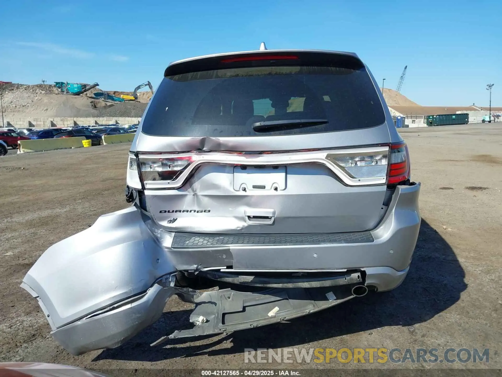 16 Photograph of a damaged car 1C4RDJAG0MC853595 DODGE DURANGO 2021
