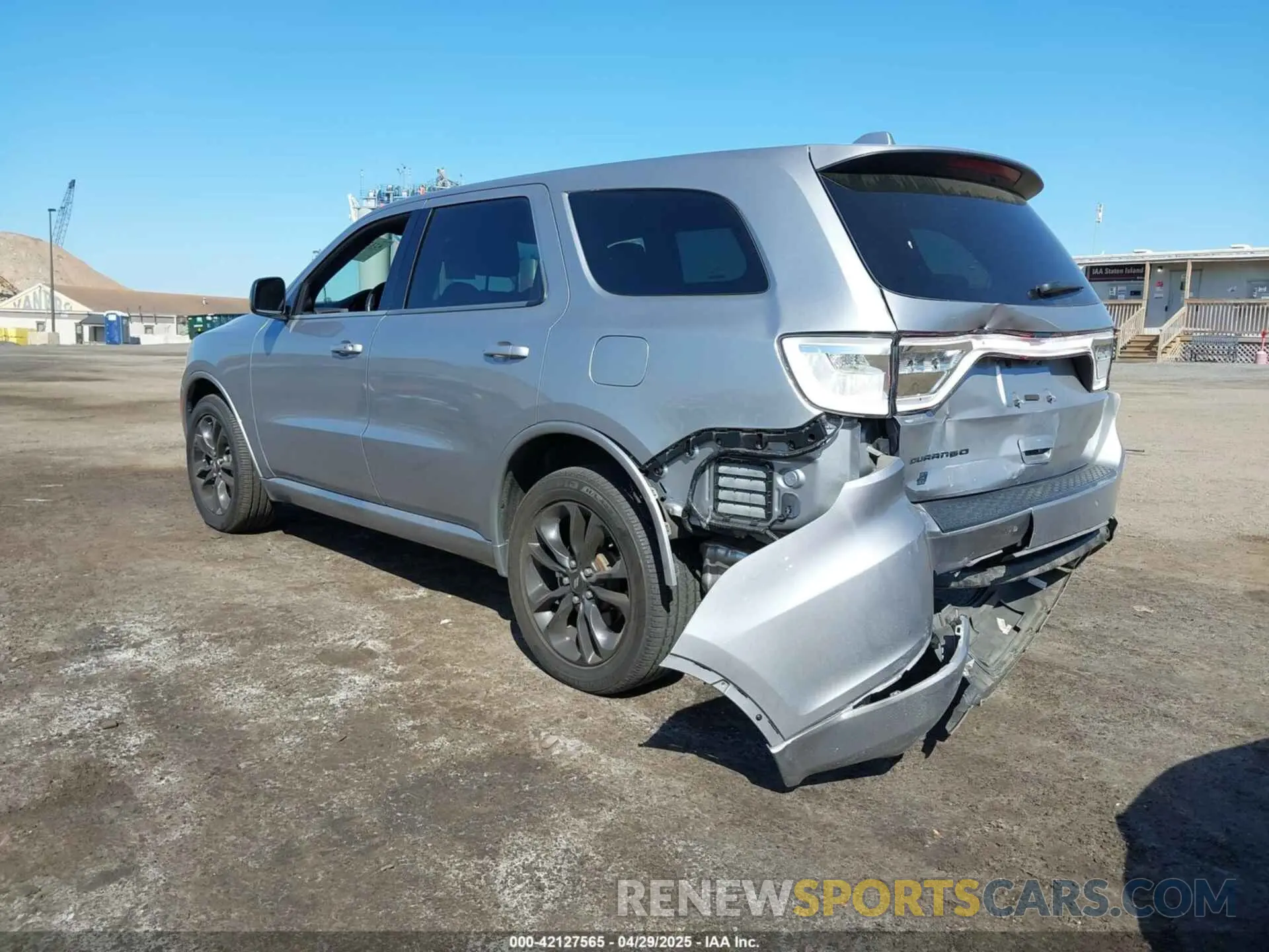 3 Photograph of a damaged car 1C4RDJAG0MC853595 DODGE DURANGO 2021