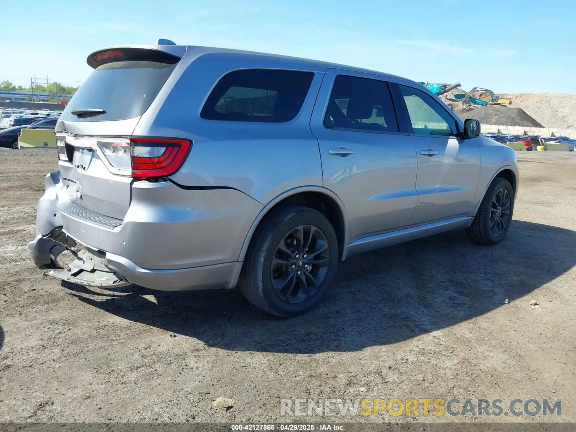 4 Photograph of a damaged car 1C4RDJAG0MC853595 DODGE DURANGO 2021