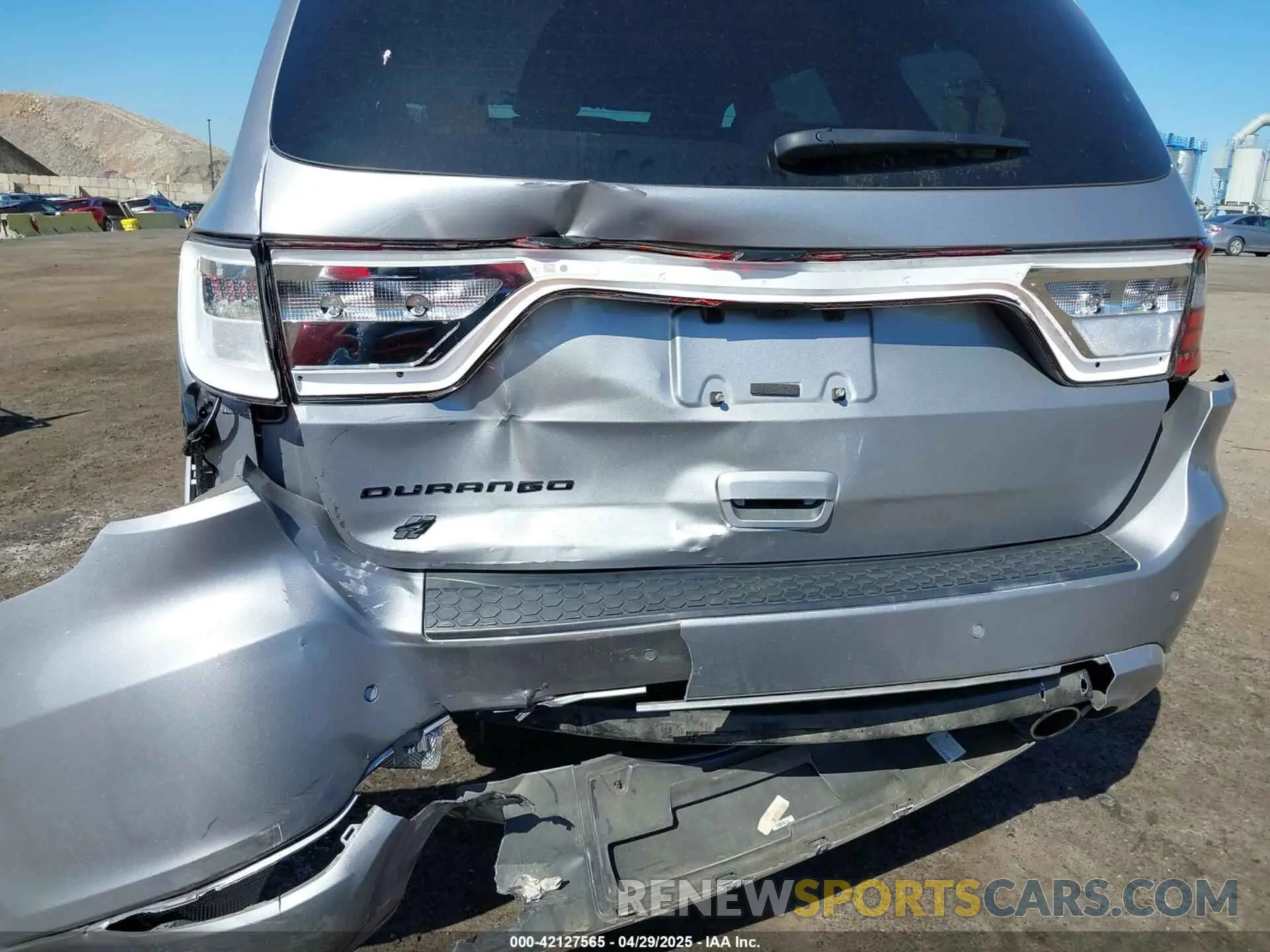 6 Photograph of a damaged car 1C4RDJAG0MC853595 DODGE DURANGO 2021