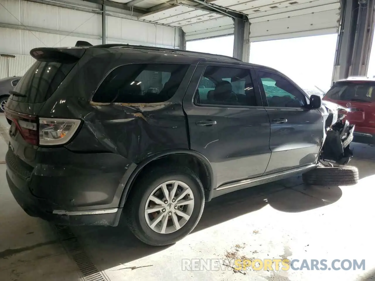 3 Фотография поврежденного автомобиля 1C4RDJAG2MC544596 DODGE DURANGO 2021