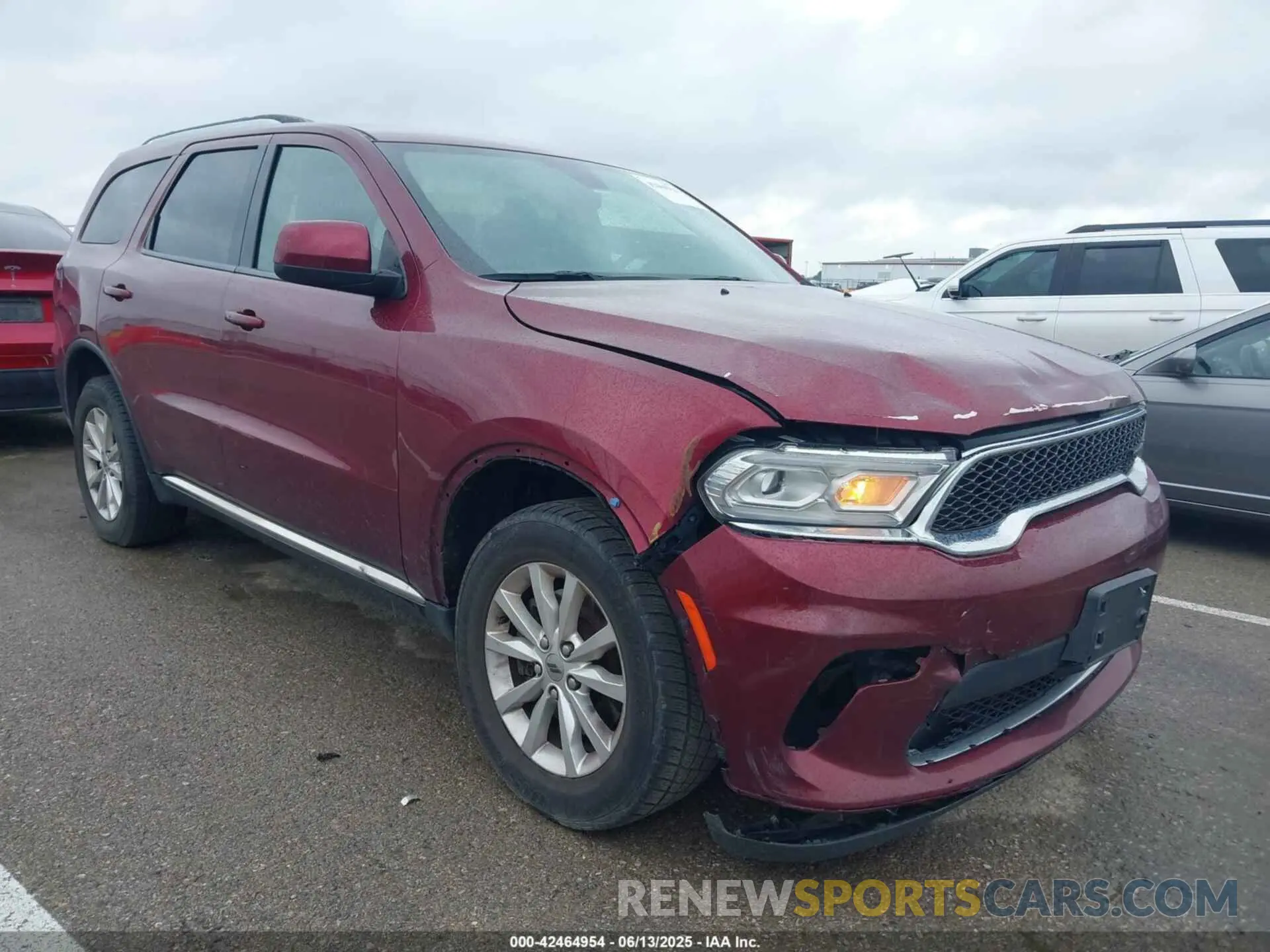1 Фотография поврежденного автомобиля 1C4RDJAG5MC662402 DODGE DURANGO 2021