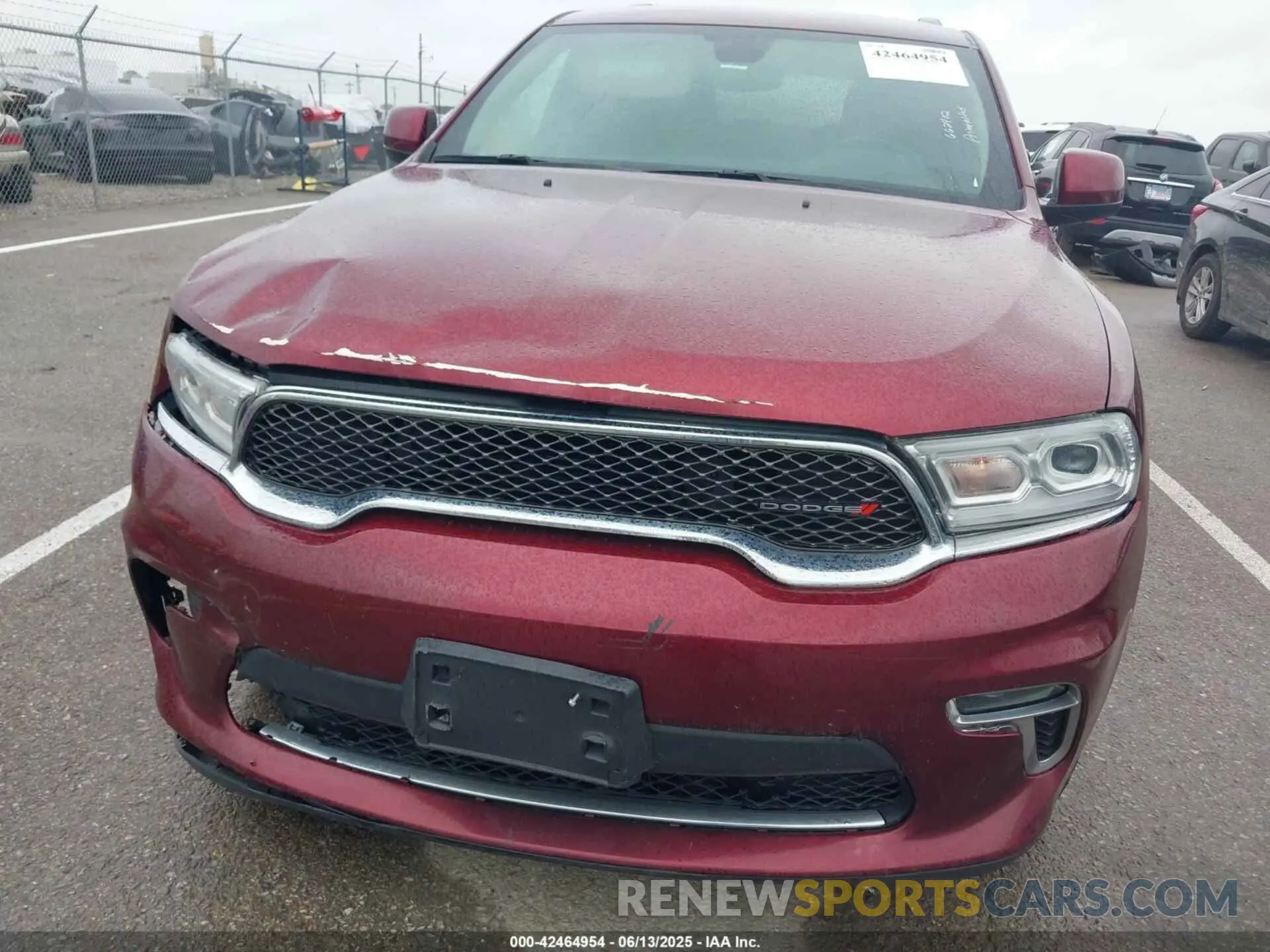 6 Фотография поврежденного автомобиля 1C4RDJAG5MC662402 DODGE DURANGO 2021