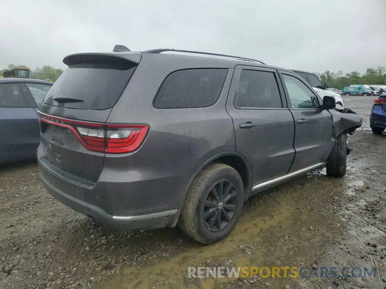 3 Фотография поврежденного автомобиля 1C4RDJAG6MC557495 DODGE DURANGO 2021