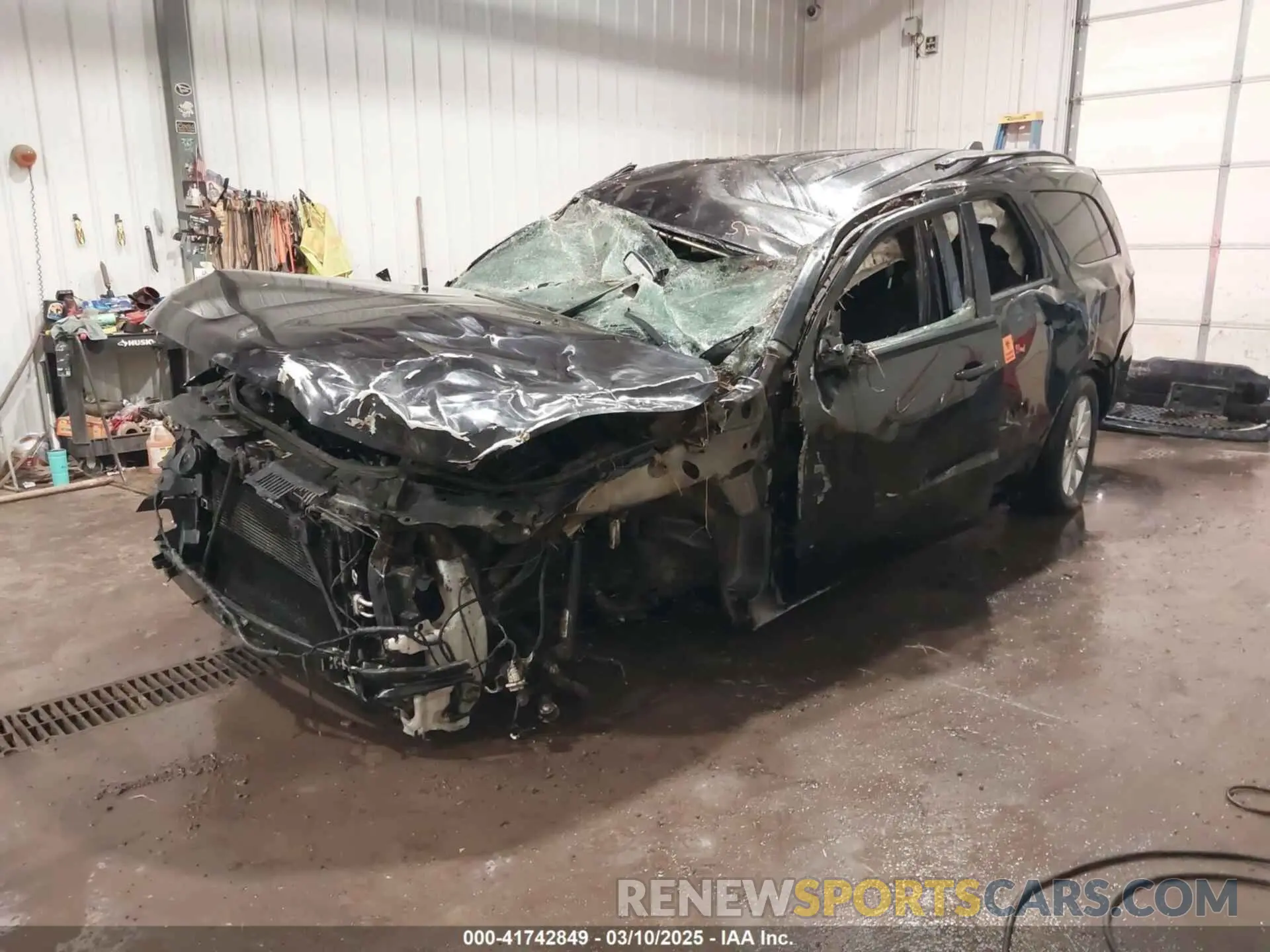 2 Photograph of a damaged car 1C4RDJAG6MC662781 DODGE DURANGO 2021