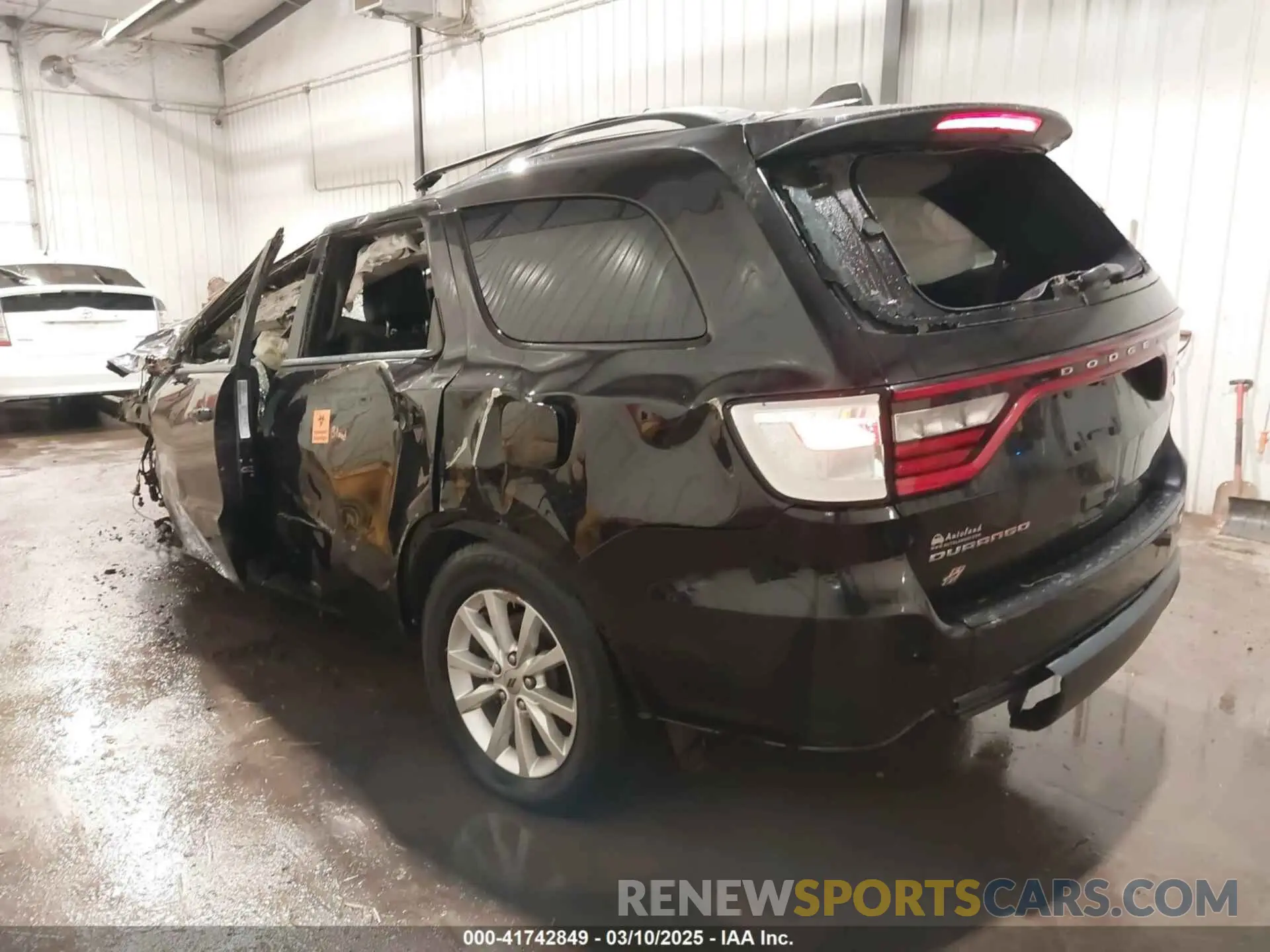 3 Photograph of a damaged car 1C4RDJAG6MC662781 DODGE DURANGO 2021