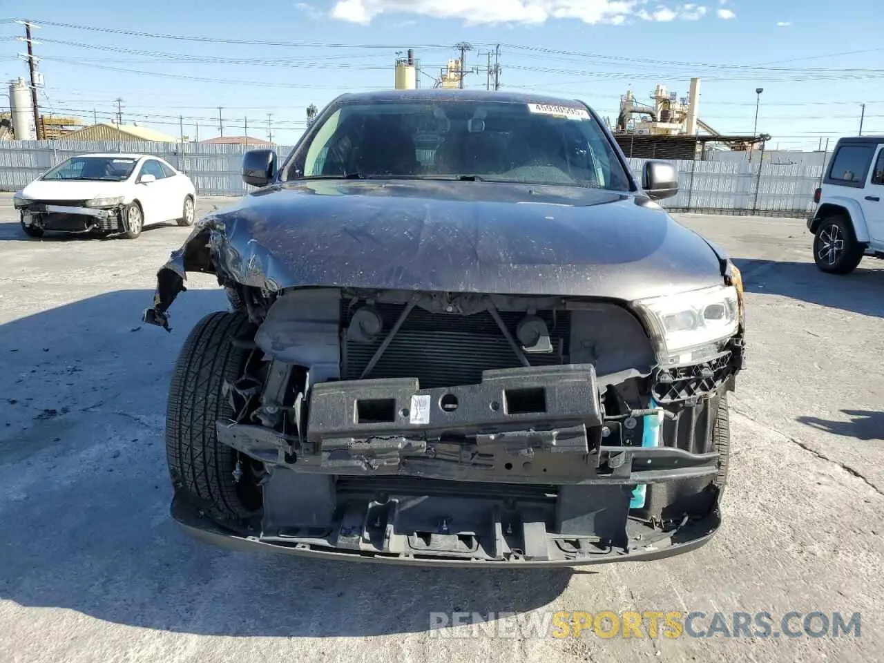 5 Фотография поврежденного автомобиля 1C4RDJAG6MC723224 DODGE DURANGO 2021