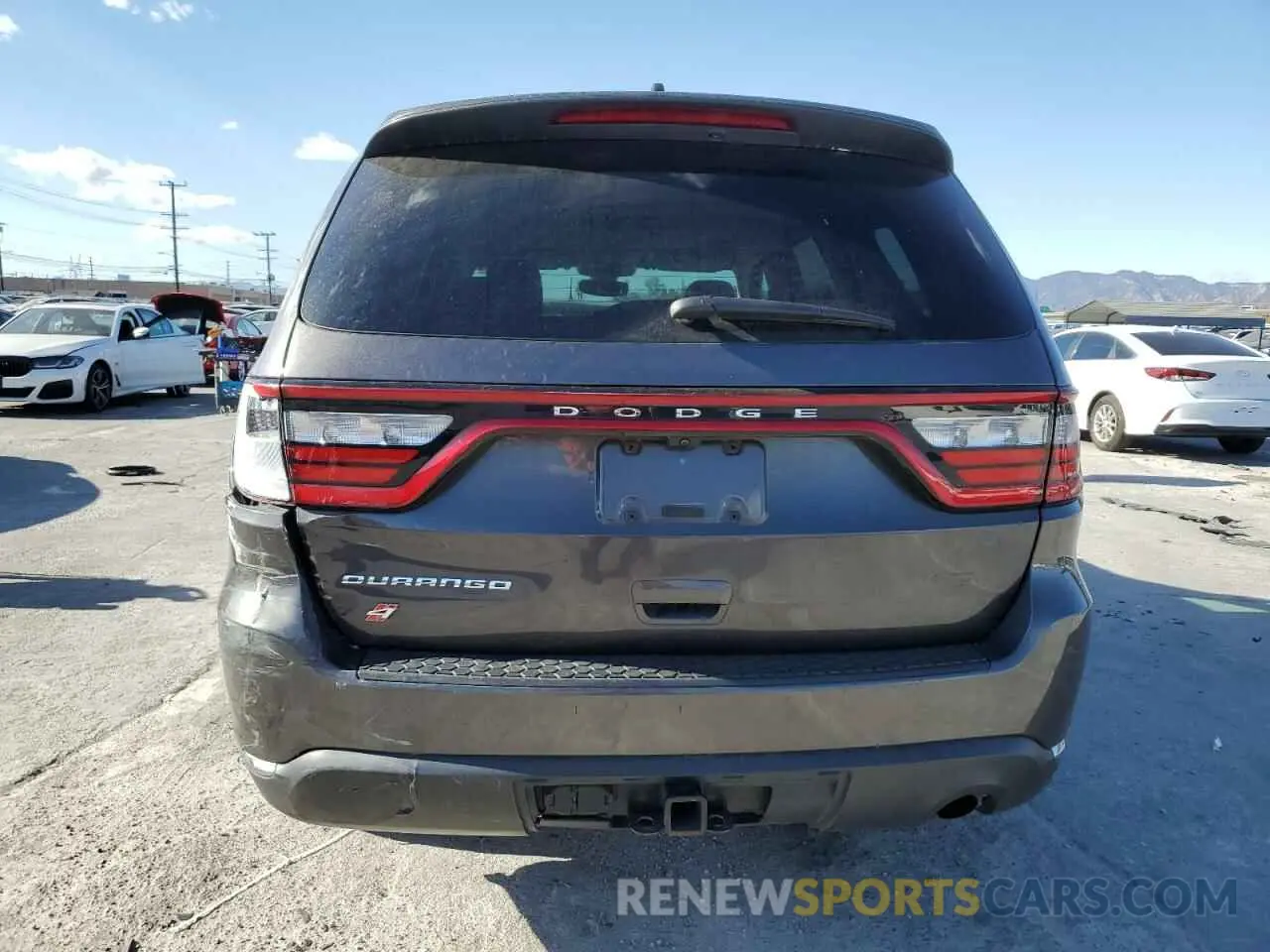 6 Фотография поврежденного автомобиля 1C4RDJAG6MC723224 DODGE DURANGO 2021