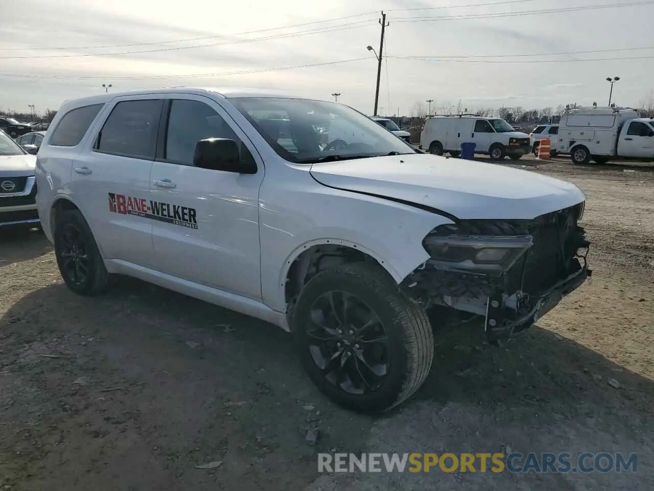 4 Фотография поврежденного автомобиля 1C4RDJAGXMC573960 DODGE DURANGO 2021