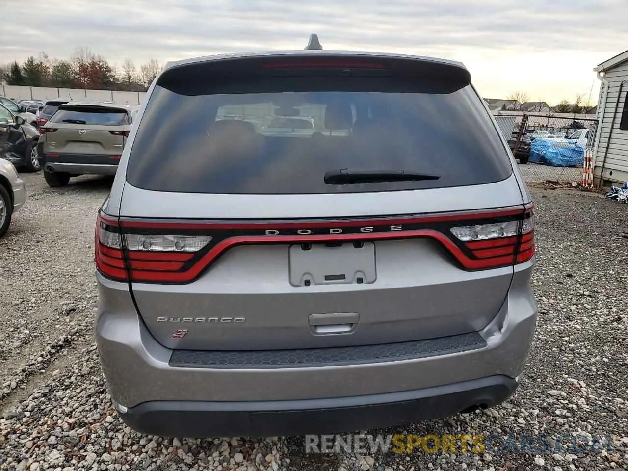 6 Фотография поврежденного автомобиля 1C4RDJAGXMC765329 DODGE DURANGO 2021
