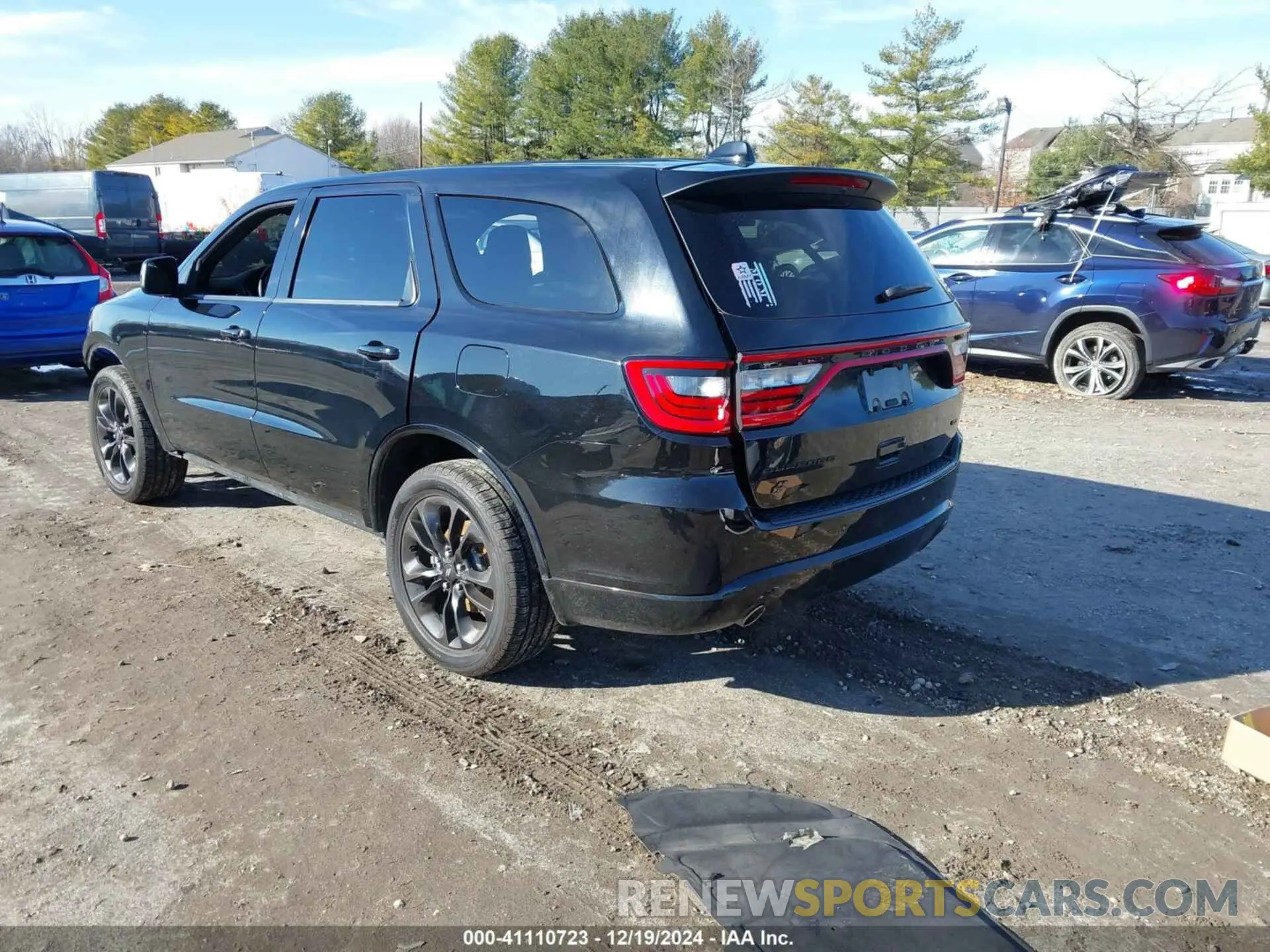 3 Photograph of a damaged car 1C4RDJDG0MC751032 DODGE DURANGO 2021