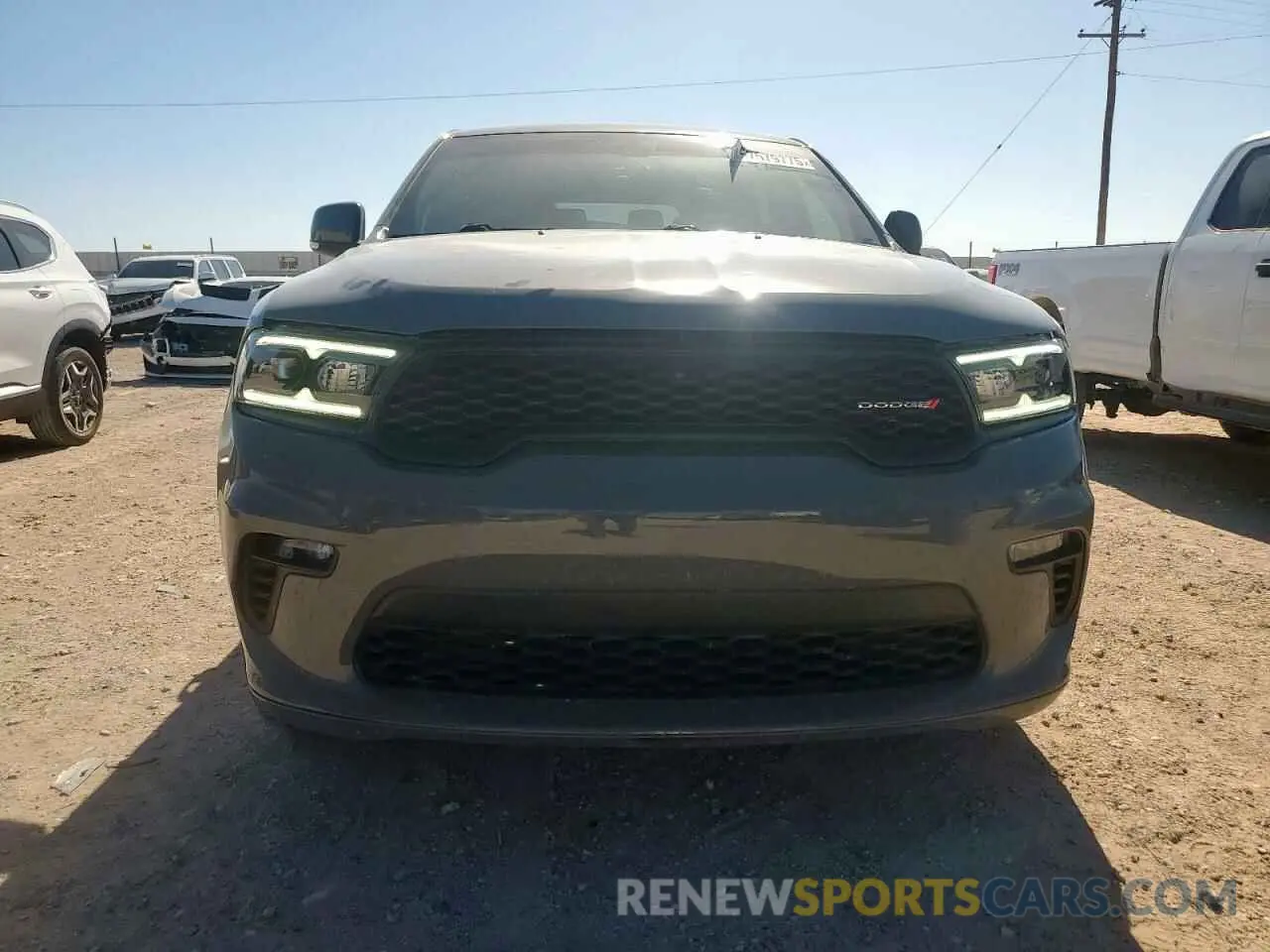 5 Photograph of a damaged car 1C4RDJDG0MC786539 DODGE DURANGO 2021