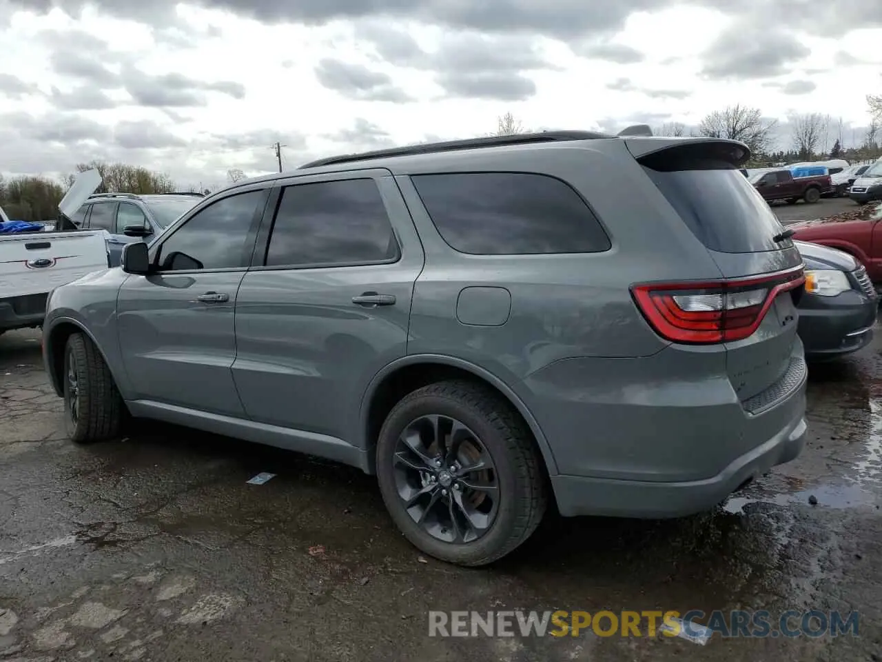 2 Photograph of a damaged car 1C4RDJDG0MC805865 DODGE DURANGO 2021
