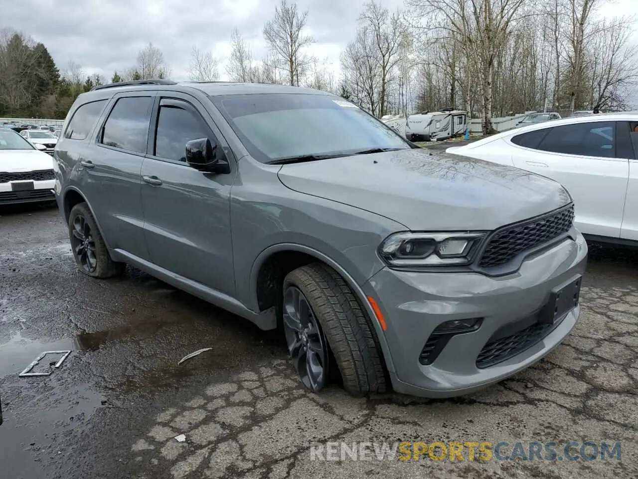 4 Photograph of a damaged car 1C4RDJDG0MC805865 DODGE DURANGO 2021