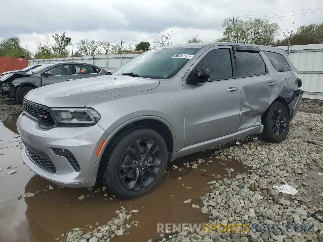 1 Photograph of a damaged car 1C4RDJDG1MC611409 DODGE DURANGO 2021