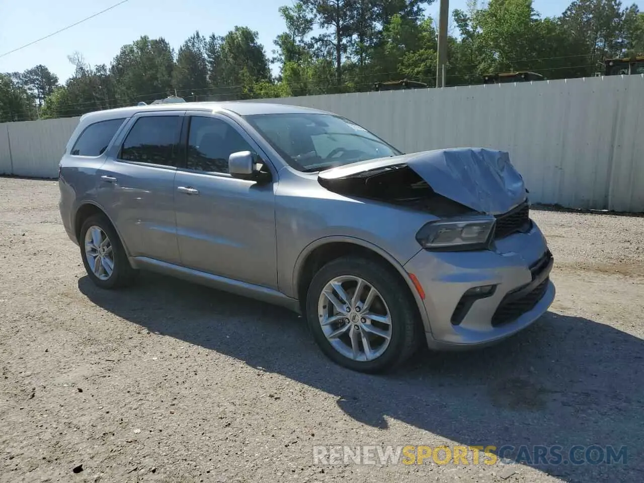 4 Photograph of a damaged car 1C4RDJDG1MC804689 DODGE DURANGO 2021