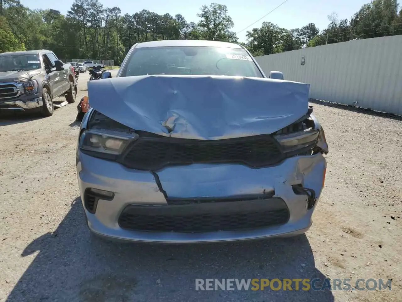 5 Photograph of a damaged car 1C4RDJDG1MC804689 DODGE DURANGO 2021