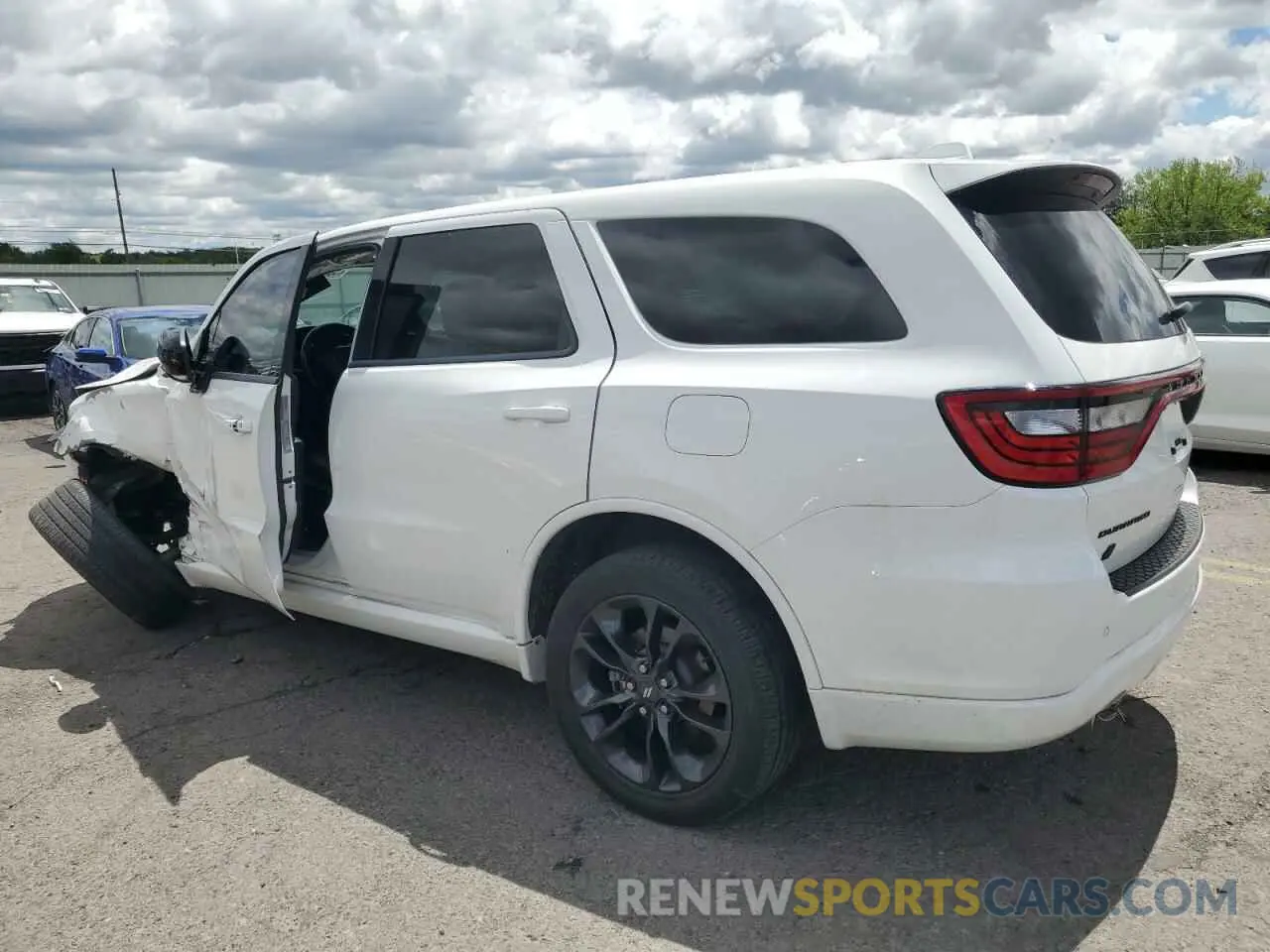 2 Photograph of a damaged car 1C4RDJDG2MC557988 DODGE DURANGO 2021
