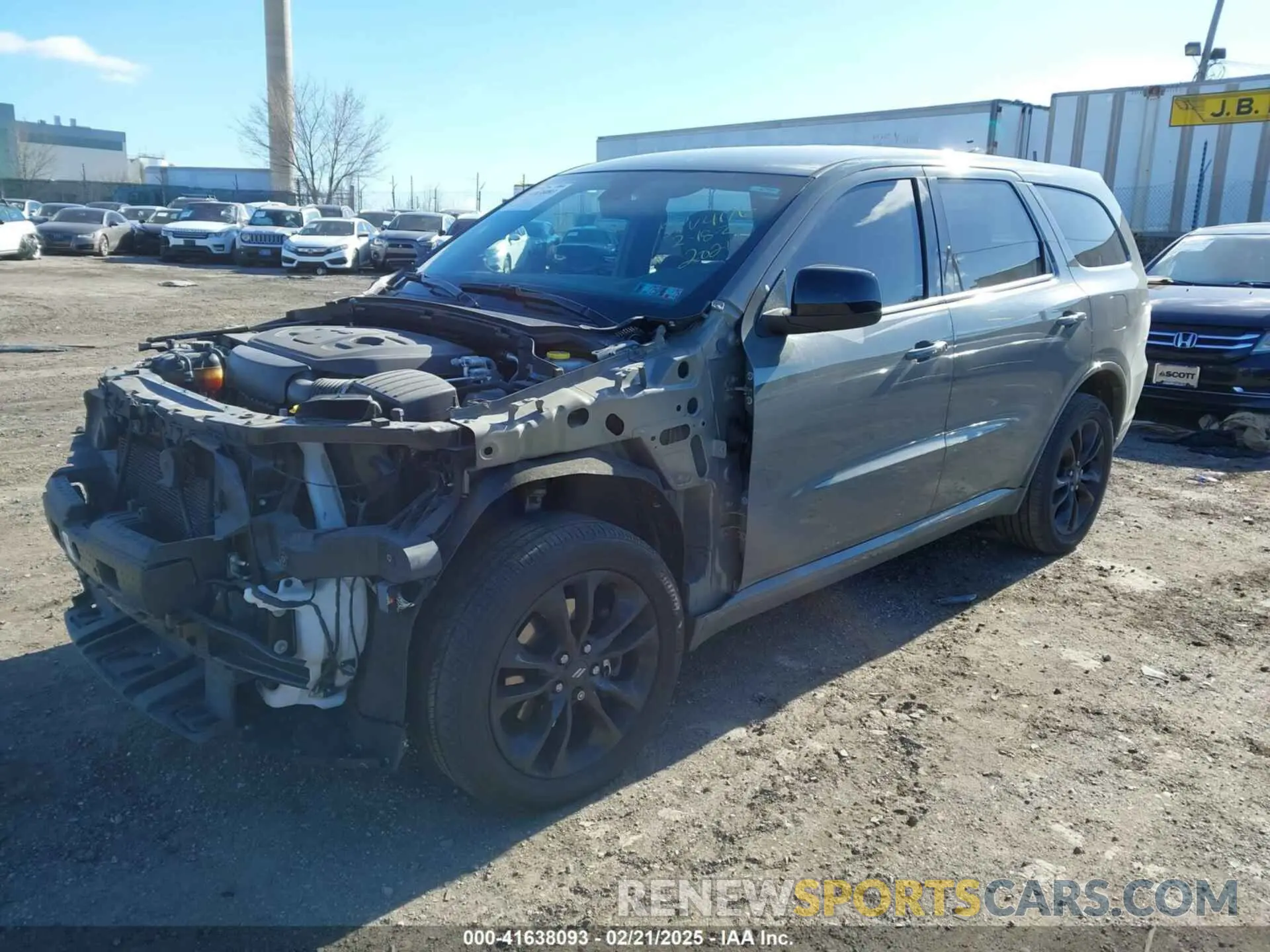2 Фотография поврежденного автомобиля 1C4RDJDG2MC689150 DODGE DURANGO 2021