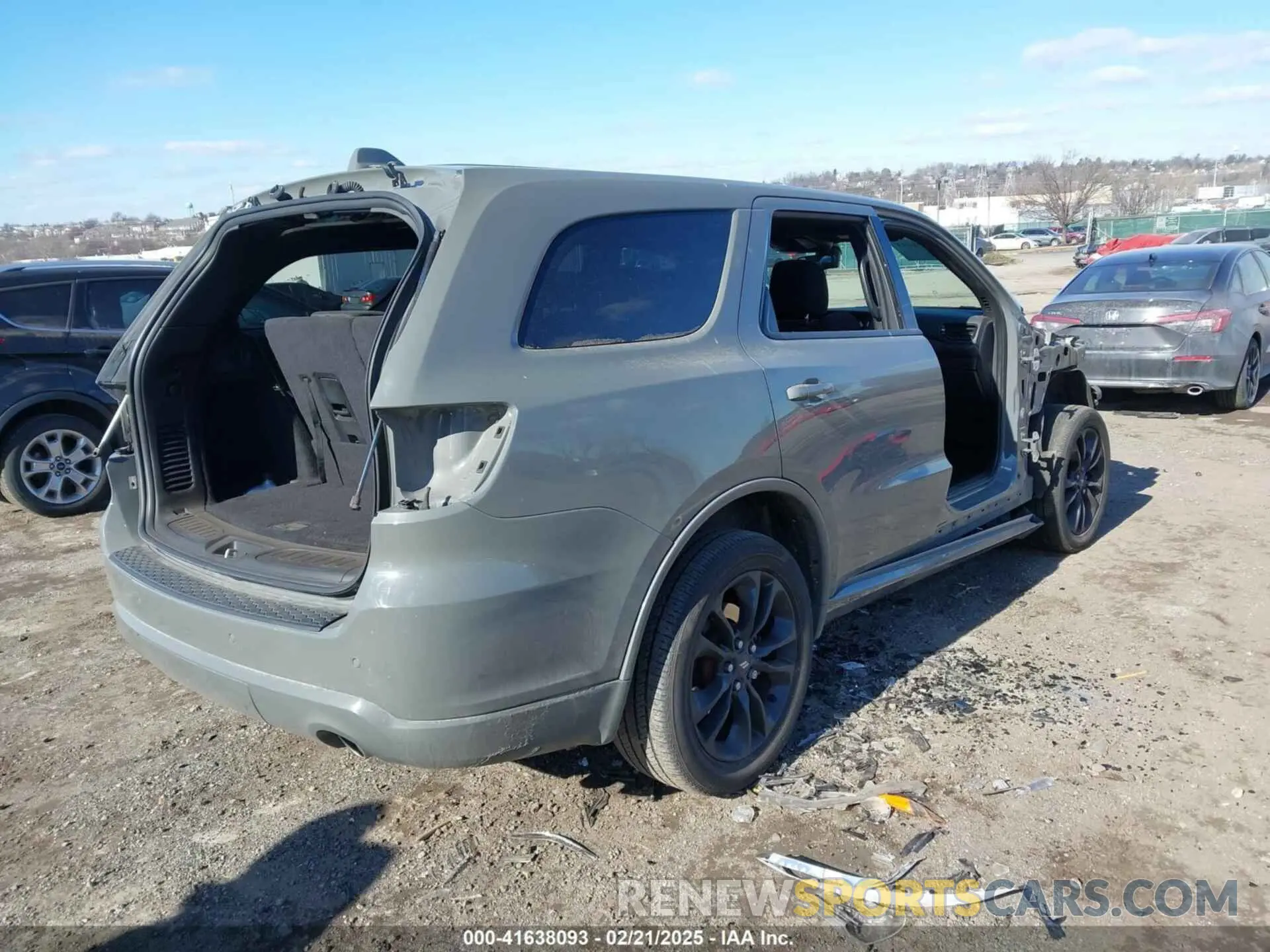 4 Фотография поврежденного автомобиля 1C4RDJDG2MC689150 DODGE DURANGO 2021