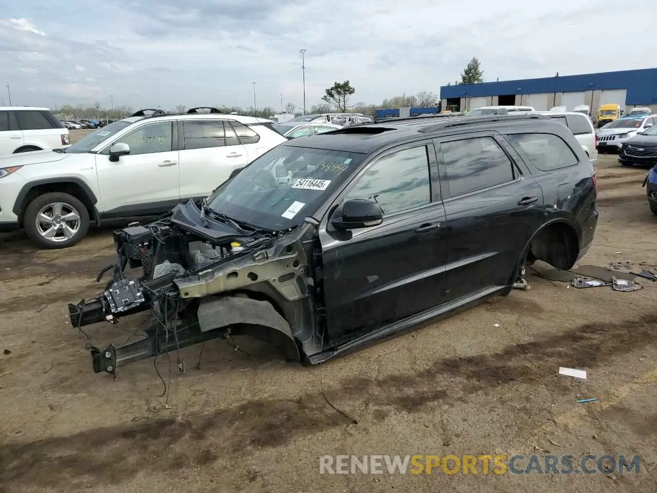 1 Photograph of a damaged car 1C4RDJDG3MC558454 DODGE DURANGO 2021