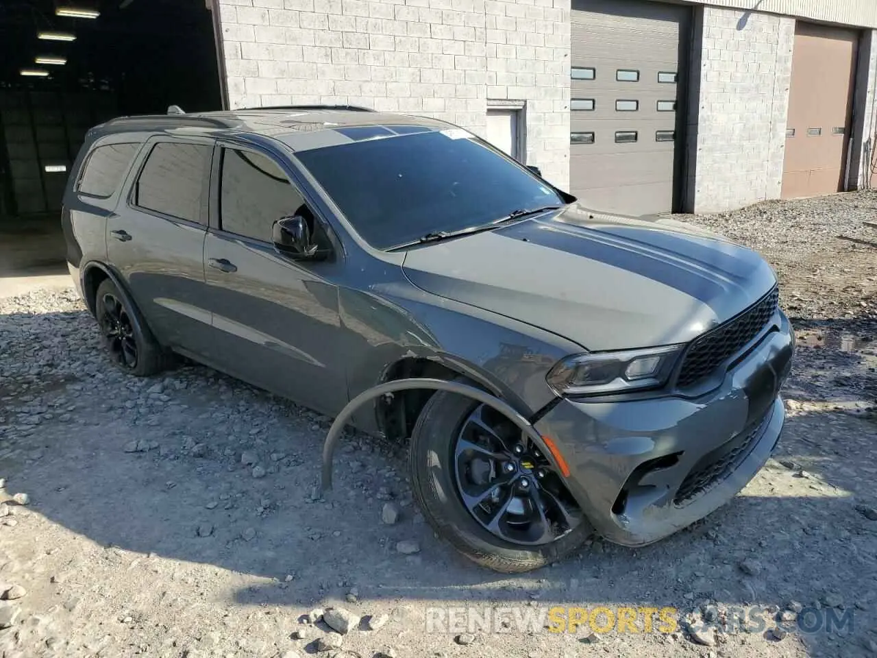 4 Фотография поврежденного автомобиля 1C4RDJDG3MC599182 DODGE DURANGO 2021