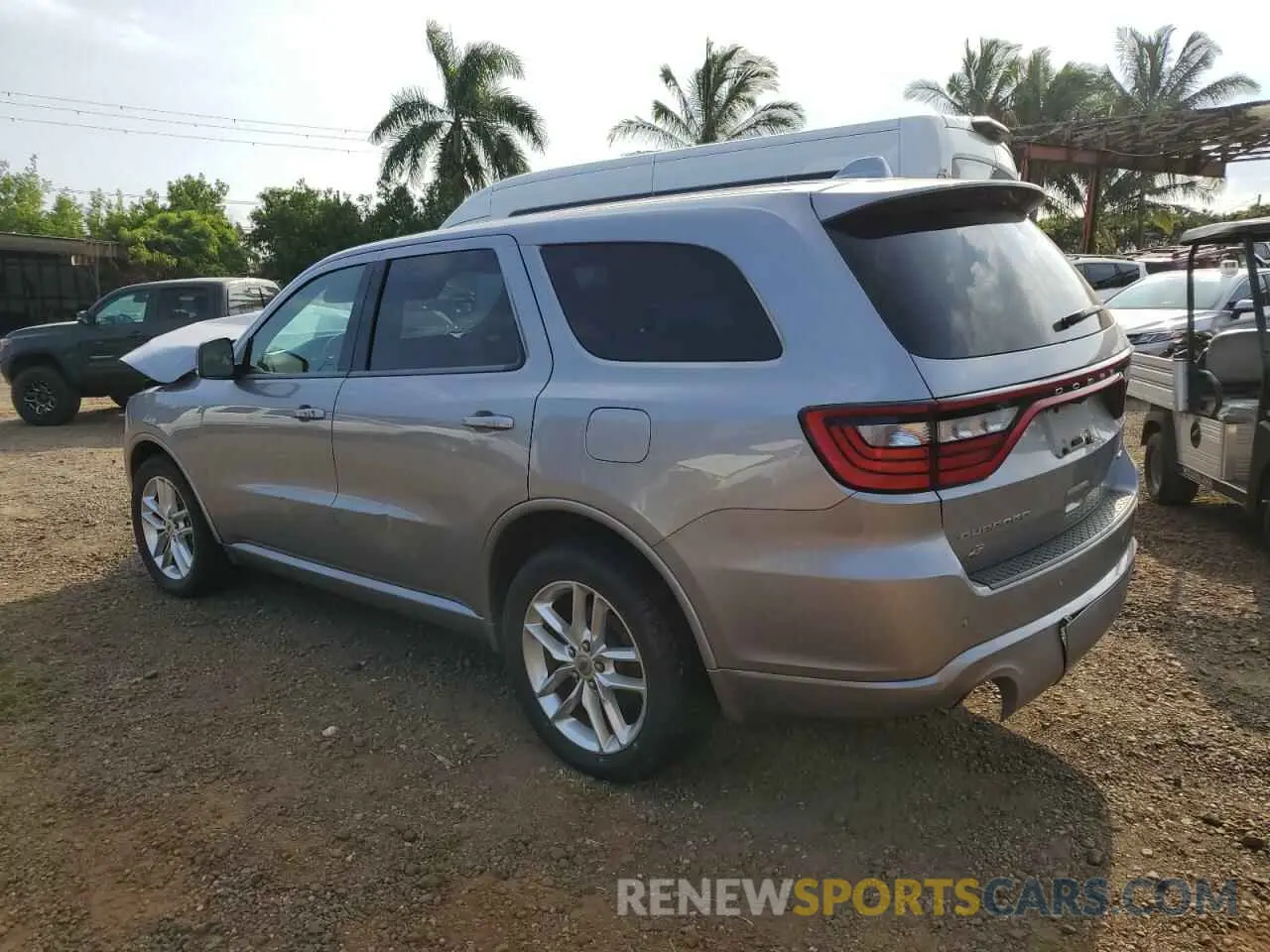2 Photograph of a damaged car 1C4RDJDG4MC661771 DODGE DURANGO 2021