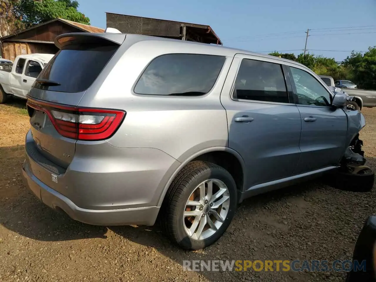 3 Photograph of a damaged car 1C4RDJDG4MC661771 DODGE DURANGO 2021