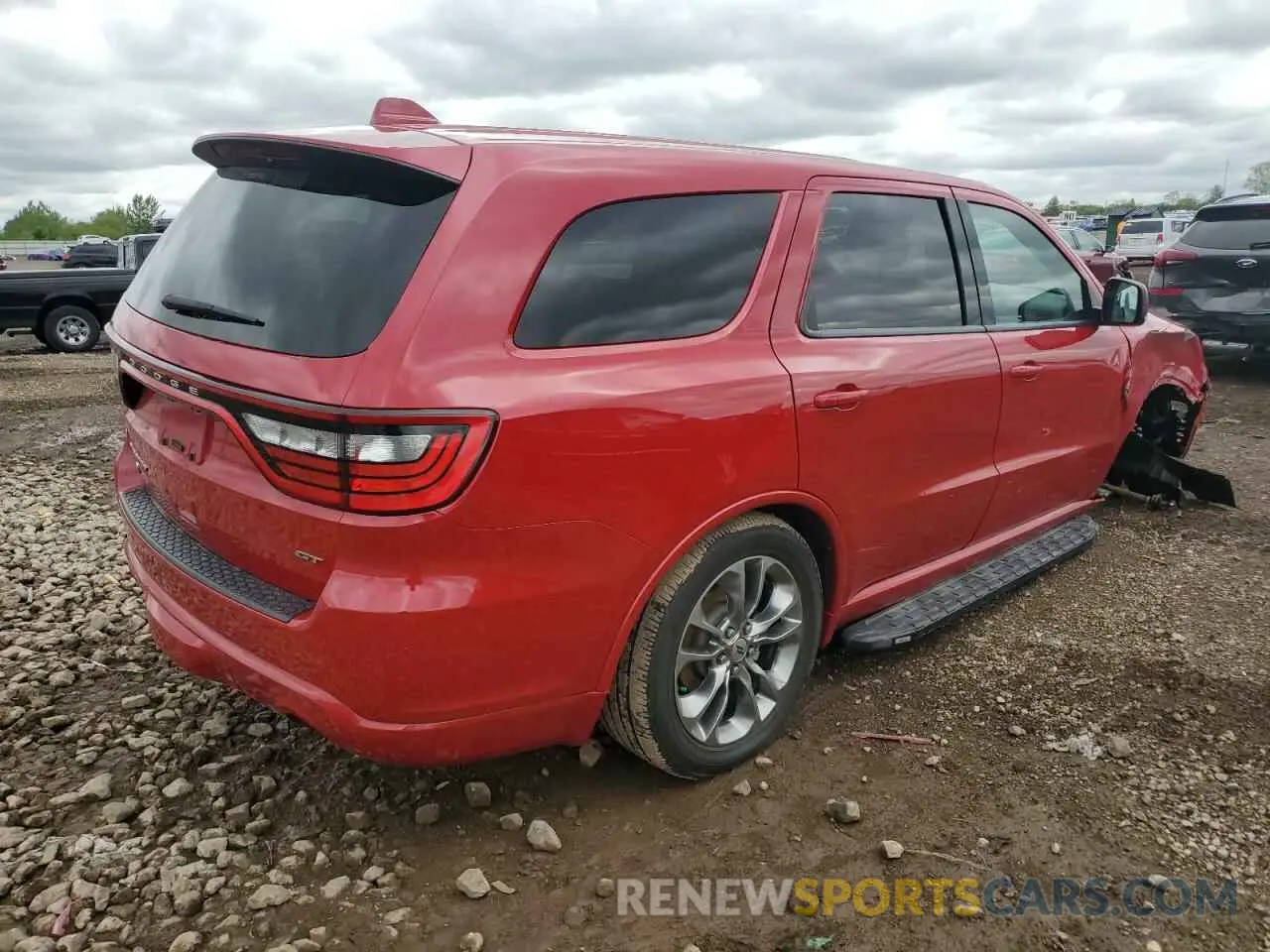 3 Фотография поврежденного автомобиля 1C4RDJDG6MC549022 DODGE DURANGO 2021