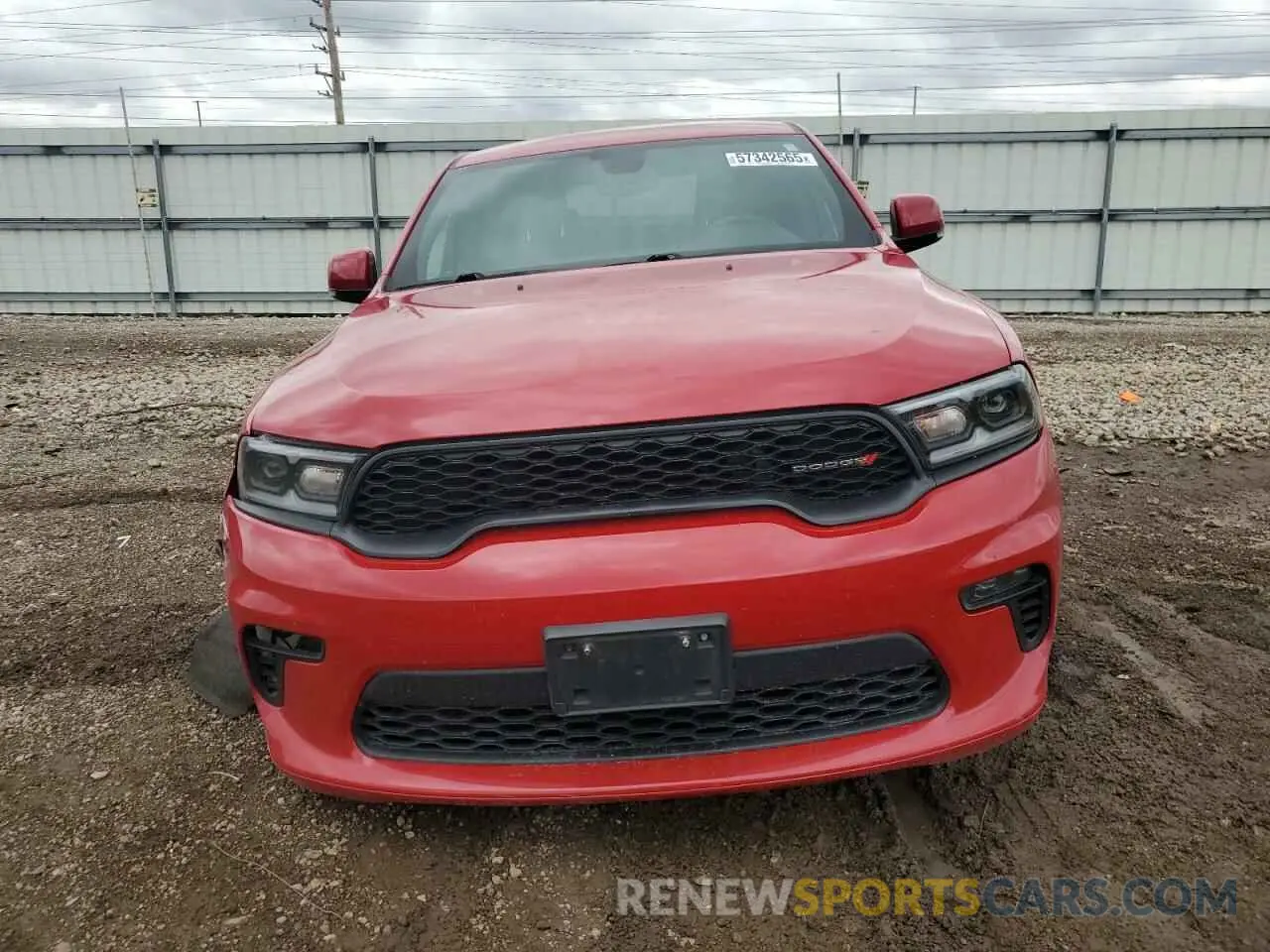 5 Фотография поврежденного автомобиля 1C4RDJDG6MC549022 DODGE DURANGO 2021