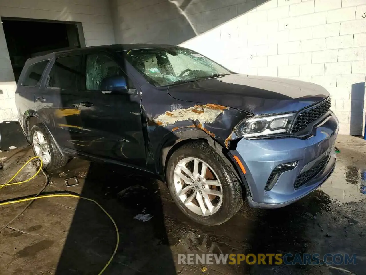 4 Photograph of a damaged car 1C4RDJDG6MC641831 DODGE DURANGO 2021