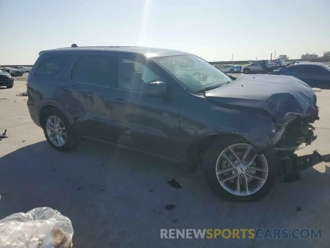 4 Photograph of a damaged car 1C4RDJDG6MC724286 DODGE DURANGO 2021