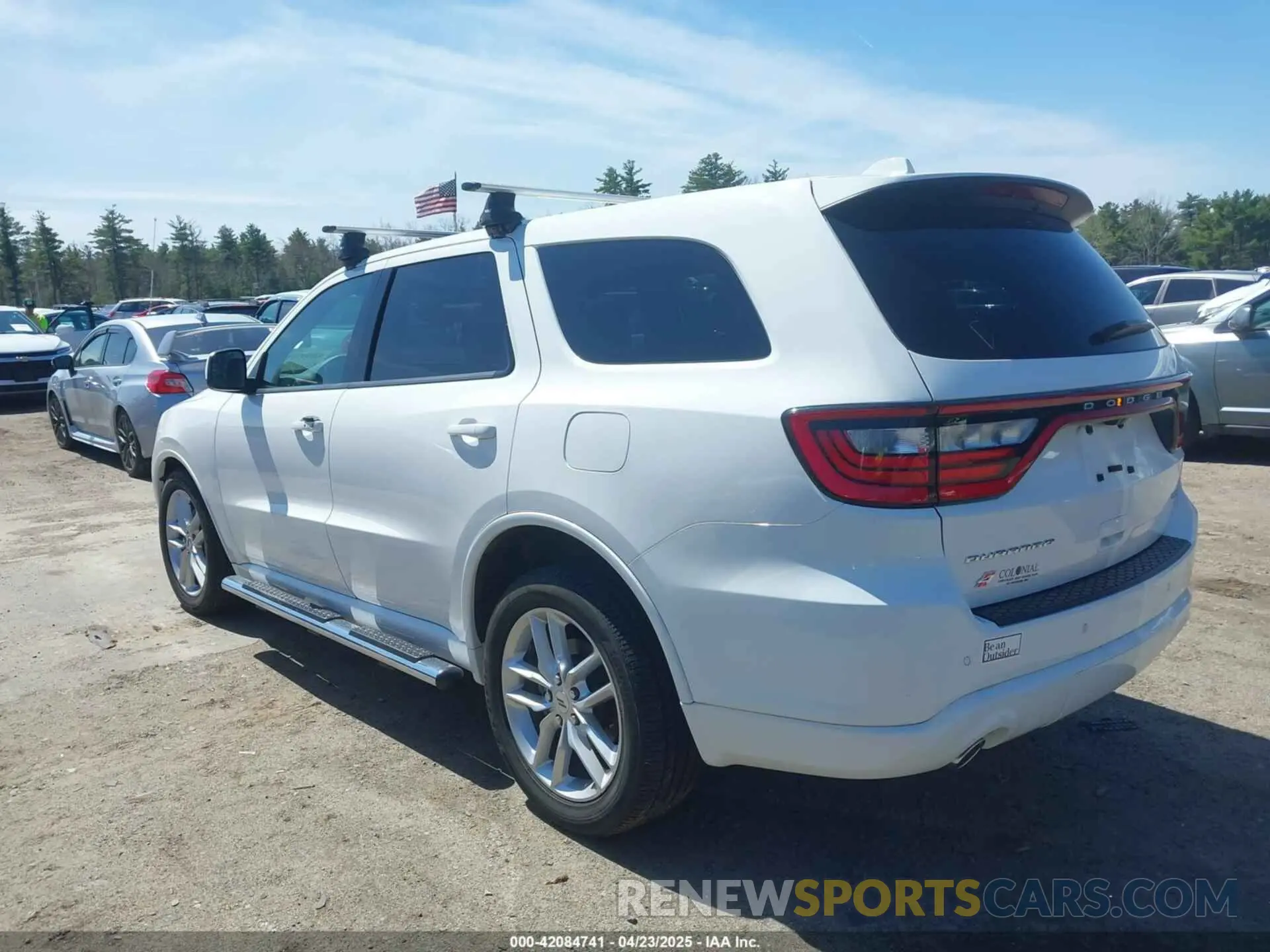 3 Фотография поврежденного автомобиля 1C4RDJDG7MC523576 DODGE DURANGO 2021
