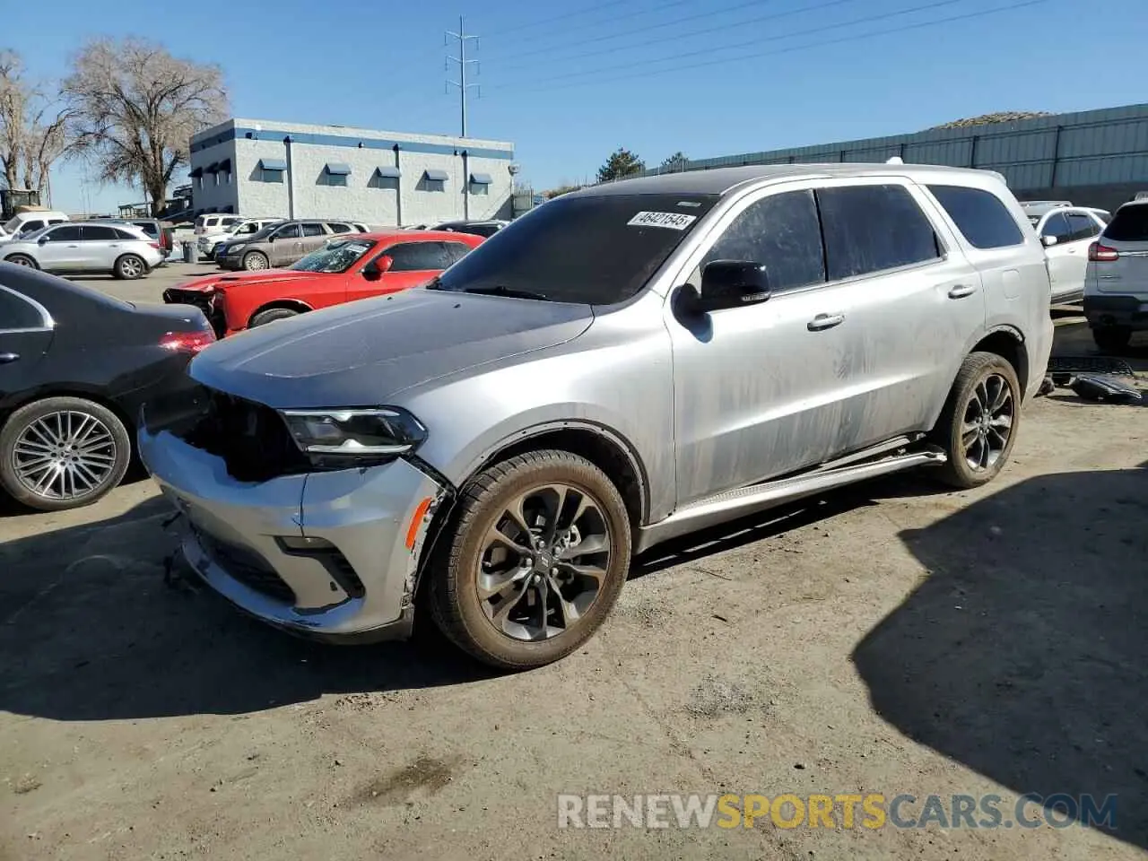 1 Фотография поврежденного автомобиля 1C4RDJDG7MC641711 DODGE DURANGO 2021