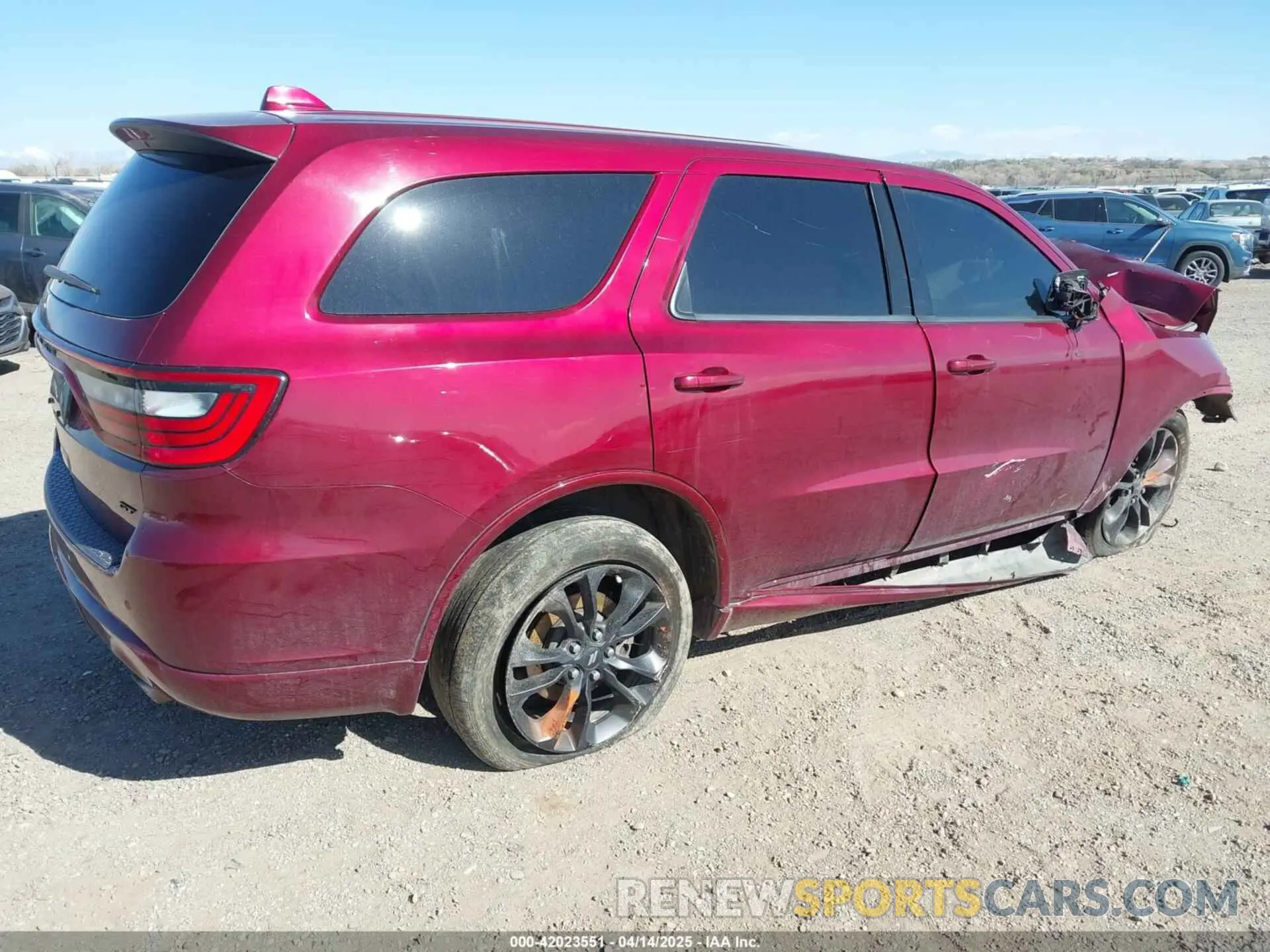 4 Фотография поврежденного автомобиля 1C4RDJDG8MC636971 DODGE DURANGO 2021