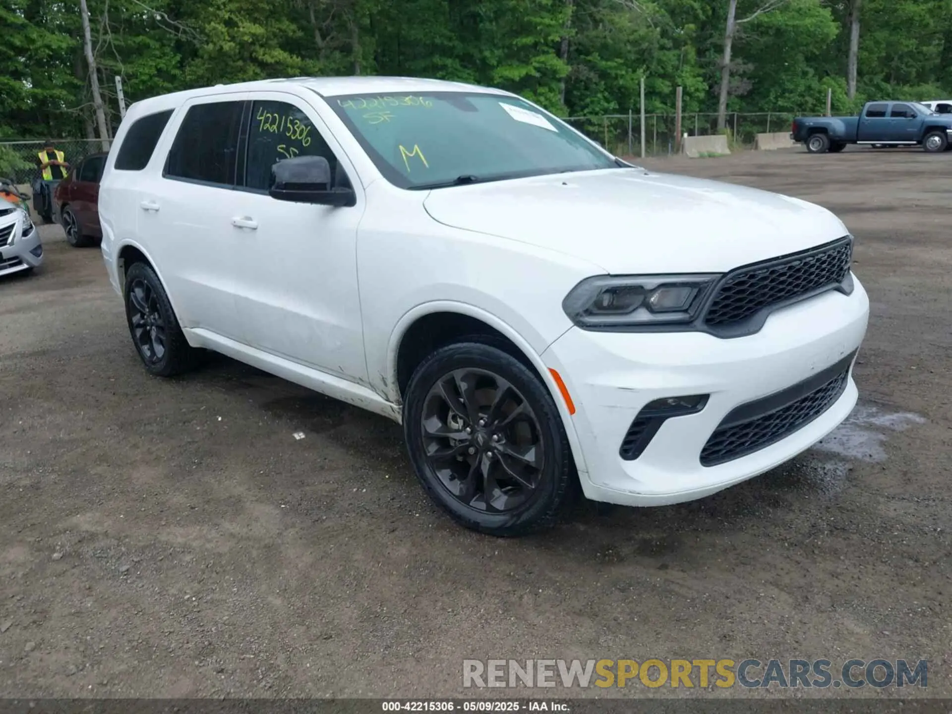 1 Photograph of a damaged car 1C4RDJDG8MC751814 DODGE DURANGO 2021