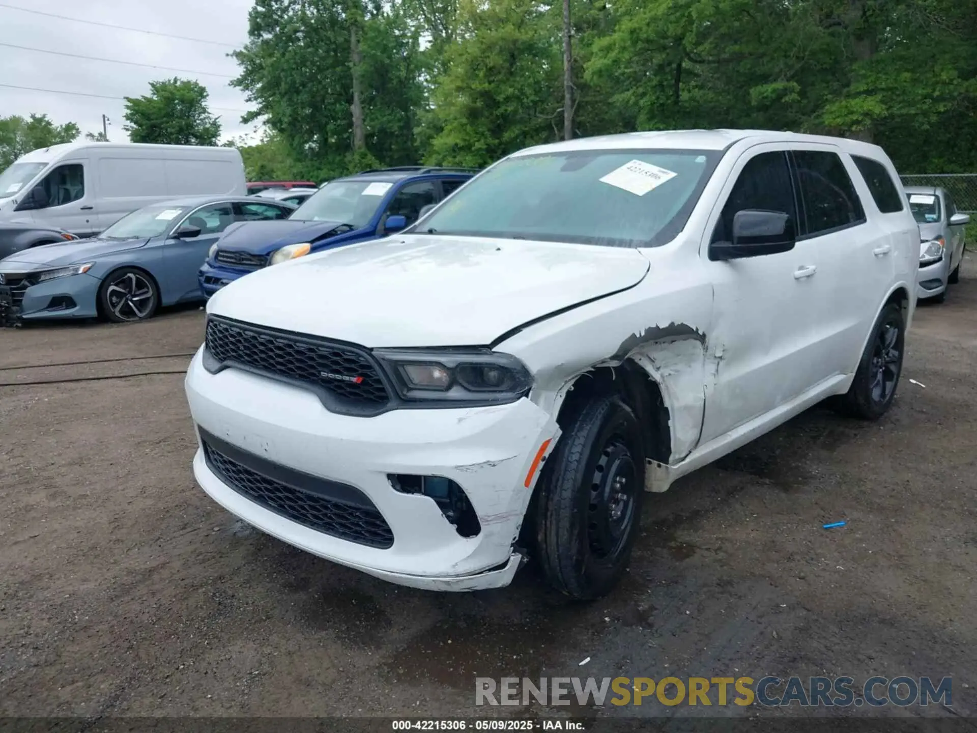 6 Photograph of a damaged car 1C4RDJDG8MC751814 DODGE DURANGO 2021