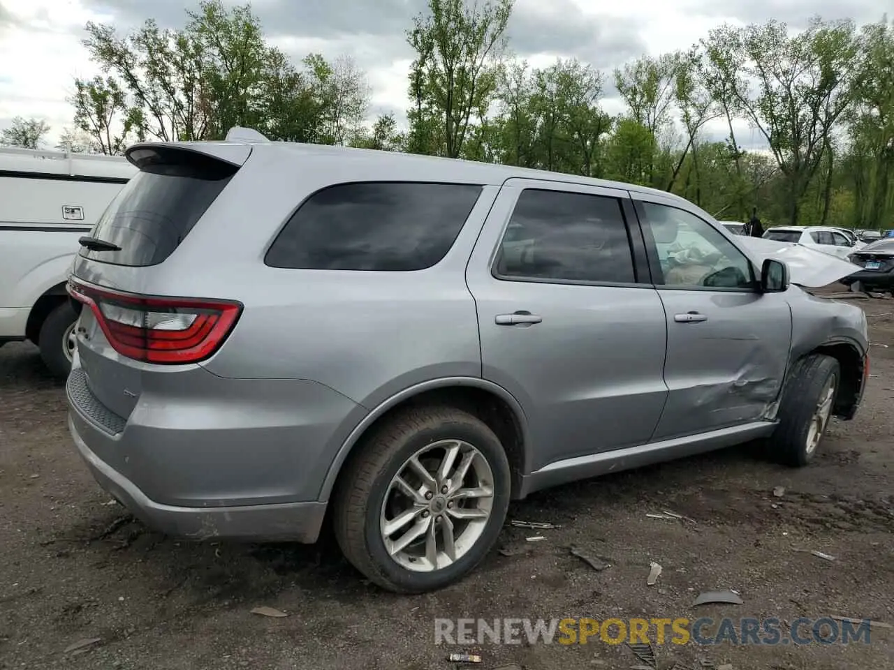 3 Photograph of a damaged car 1C4RDJDG9MC661815 DODGE DURANGO 2021