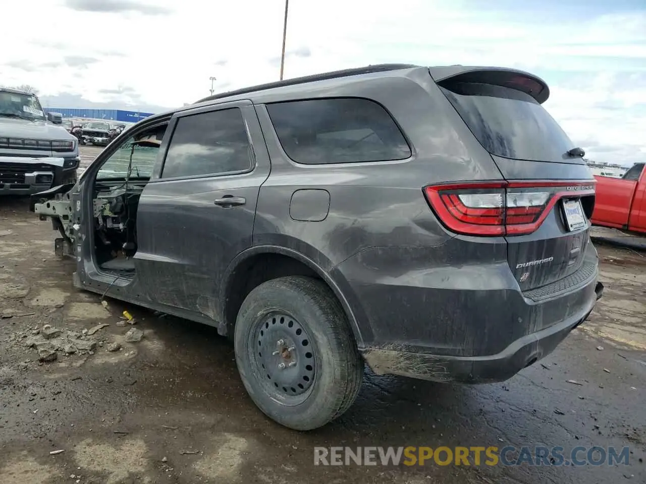 2 Photograph of a damaged car 1C4RDJDGXMC556149 DODGE DURANGO 2021